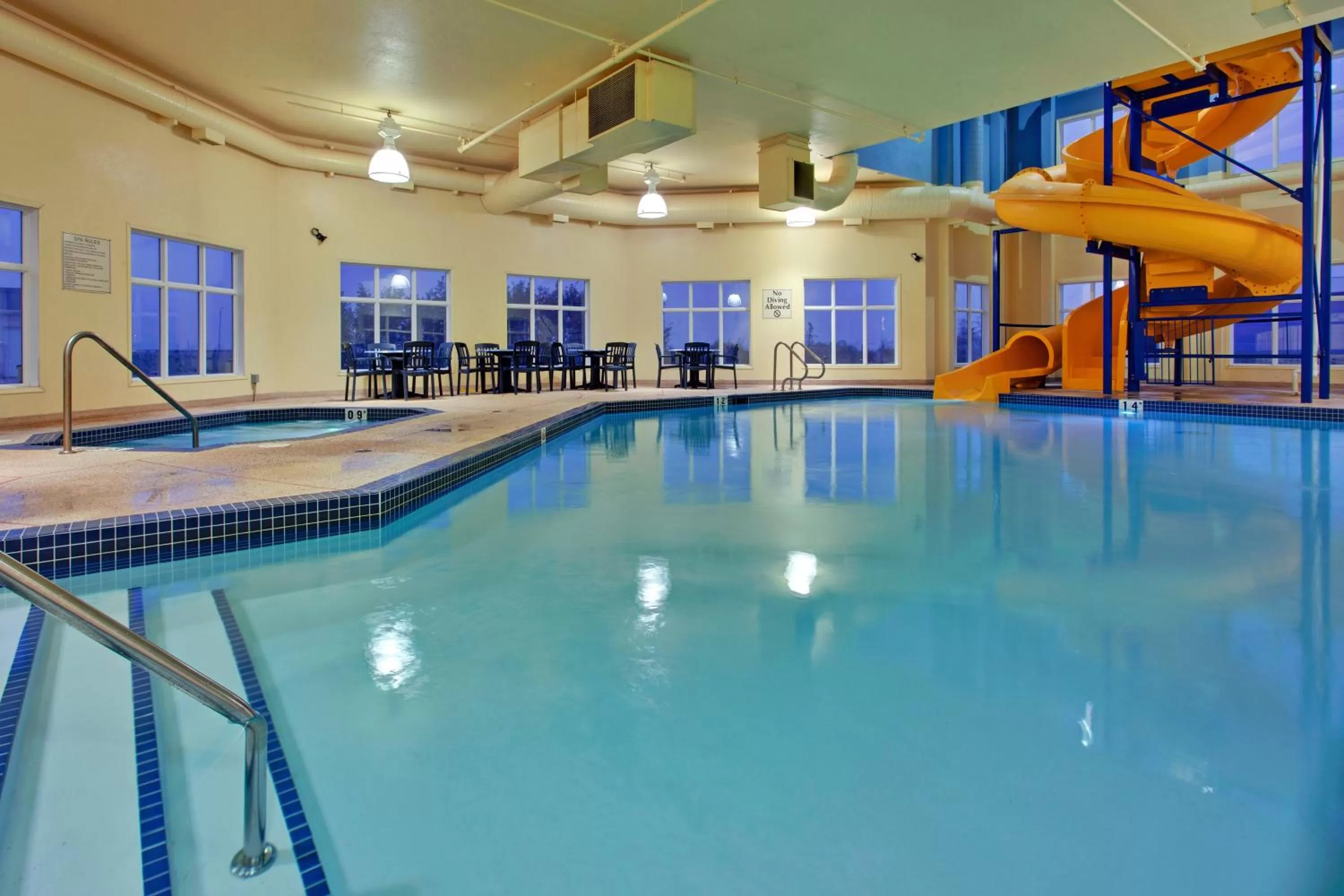 Swimming pool in Holiday Inn Express Hotel & Suites - Edmonton International Airport by IHG