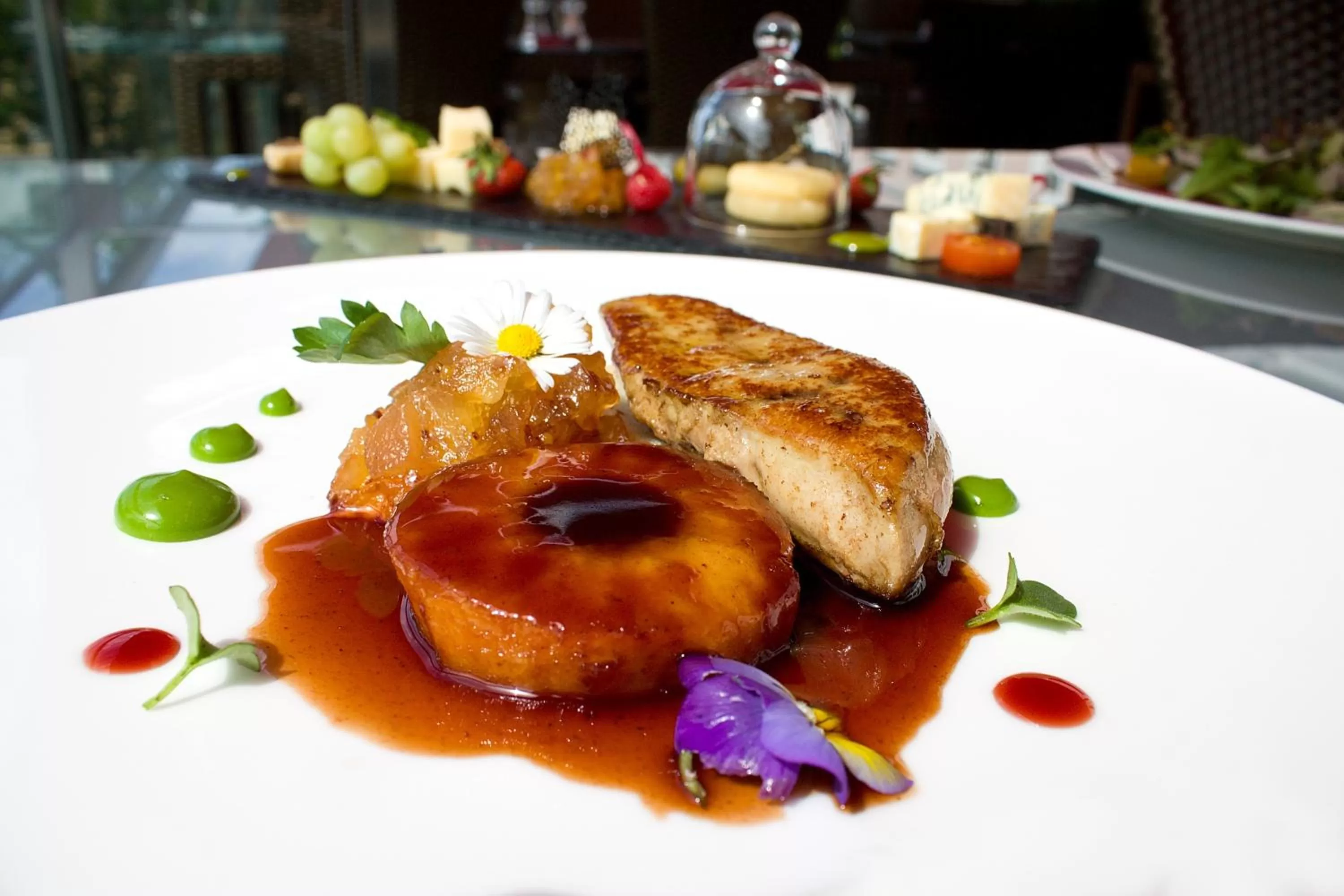 Food close-up in Villa Patriot Boutique Hotel