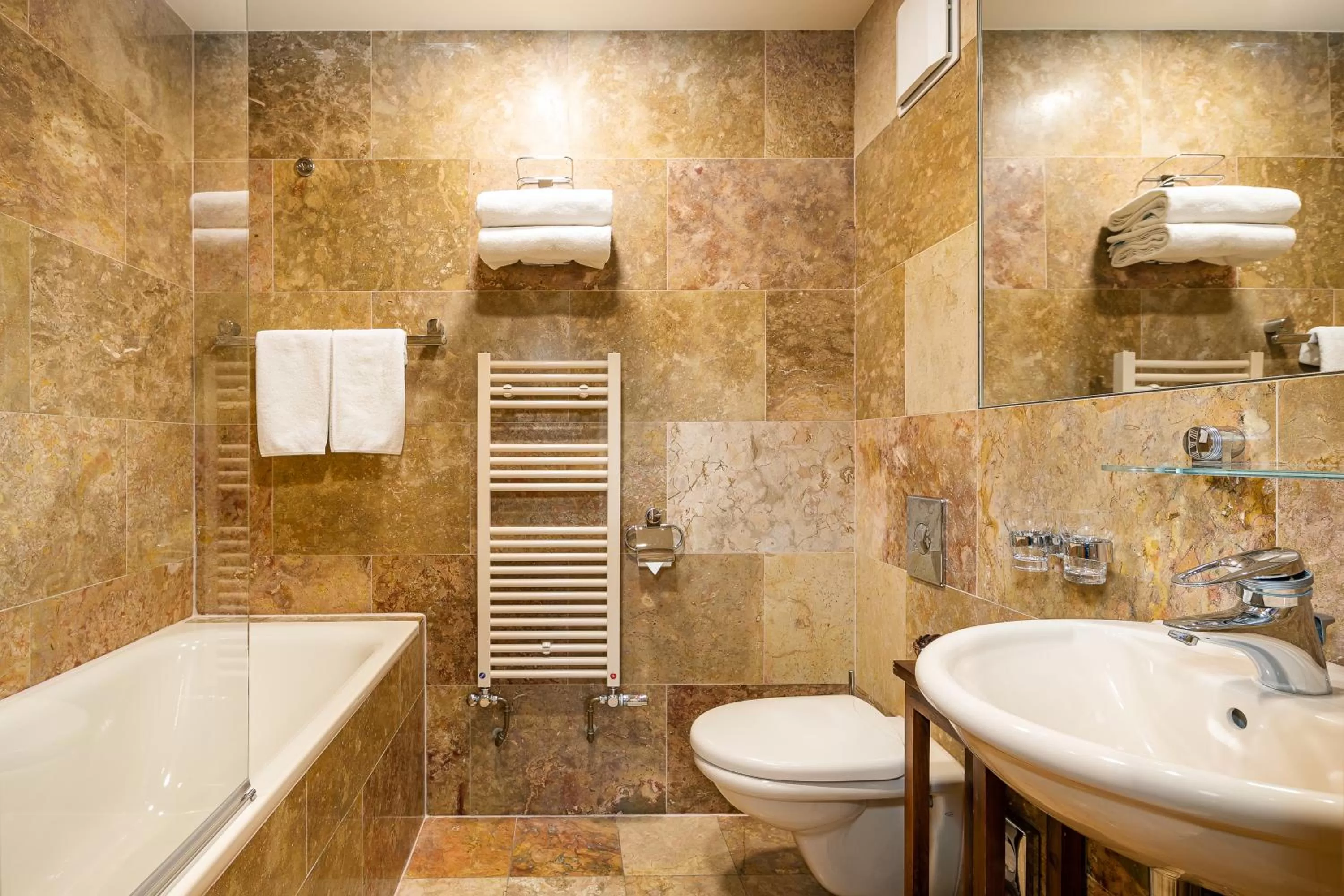Shower in Hotel U Prince Prague by BHG