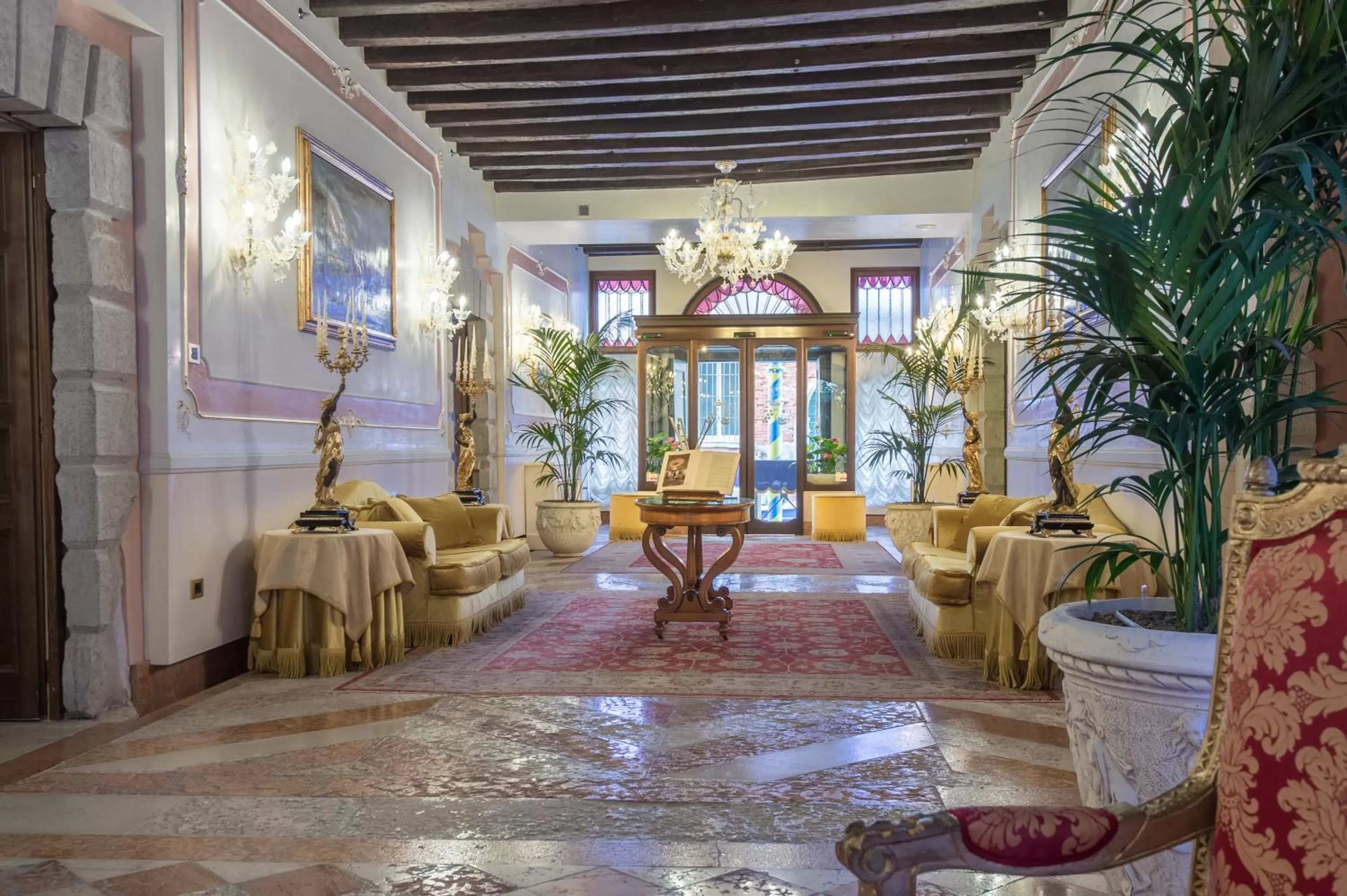 Lobby or reception in Hotel Ai Cavalieri di Venezia