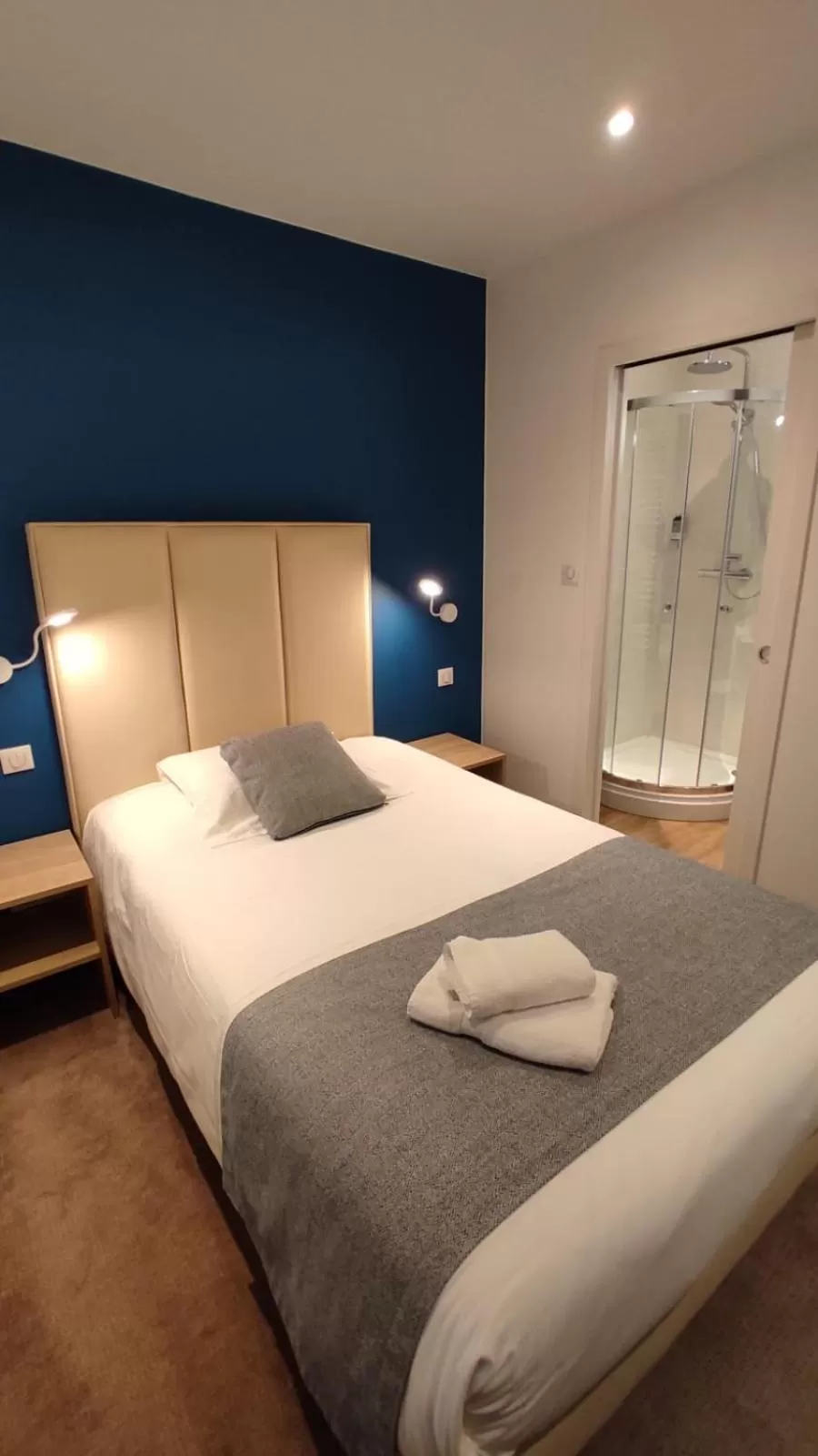 Bed in Hôtel Villa Des 2 Caps