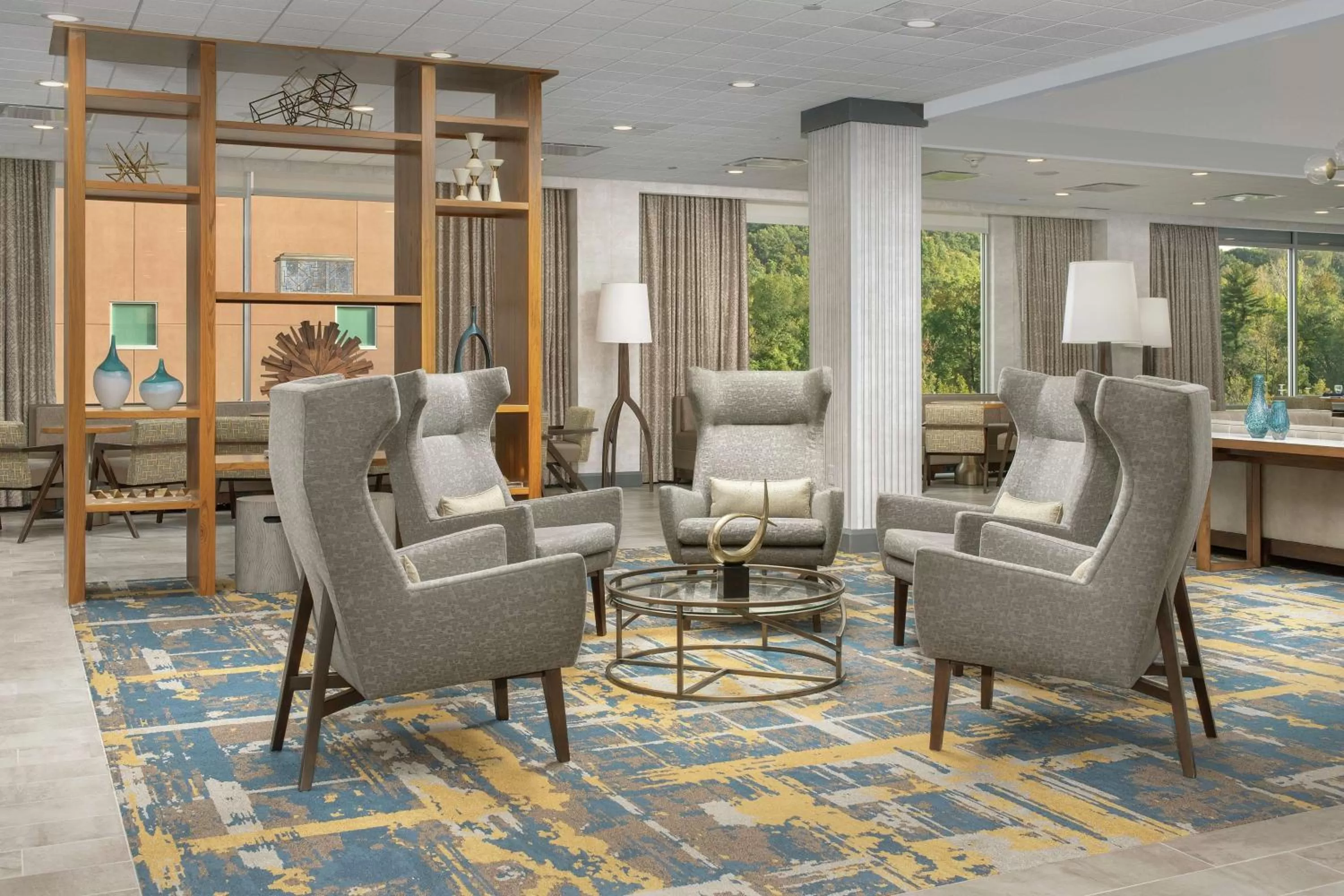 Lobby or reception in Hilton Garden Inn Westchester Dobbs Ferry