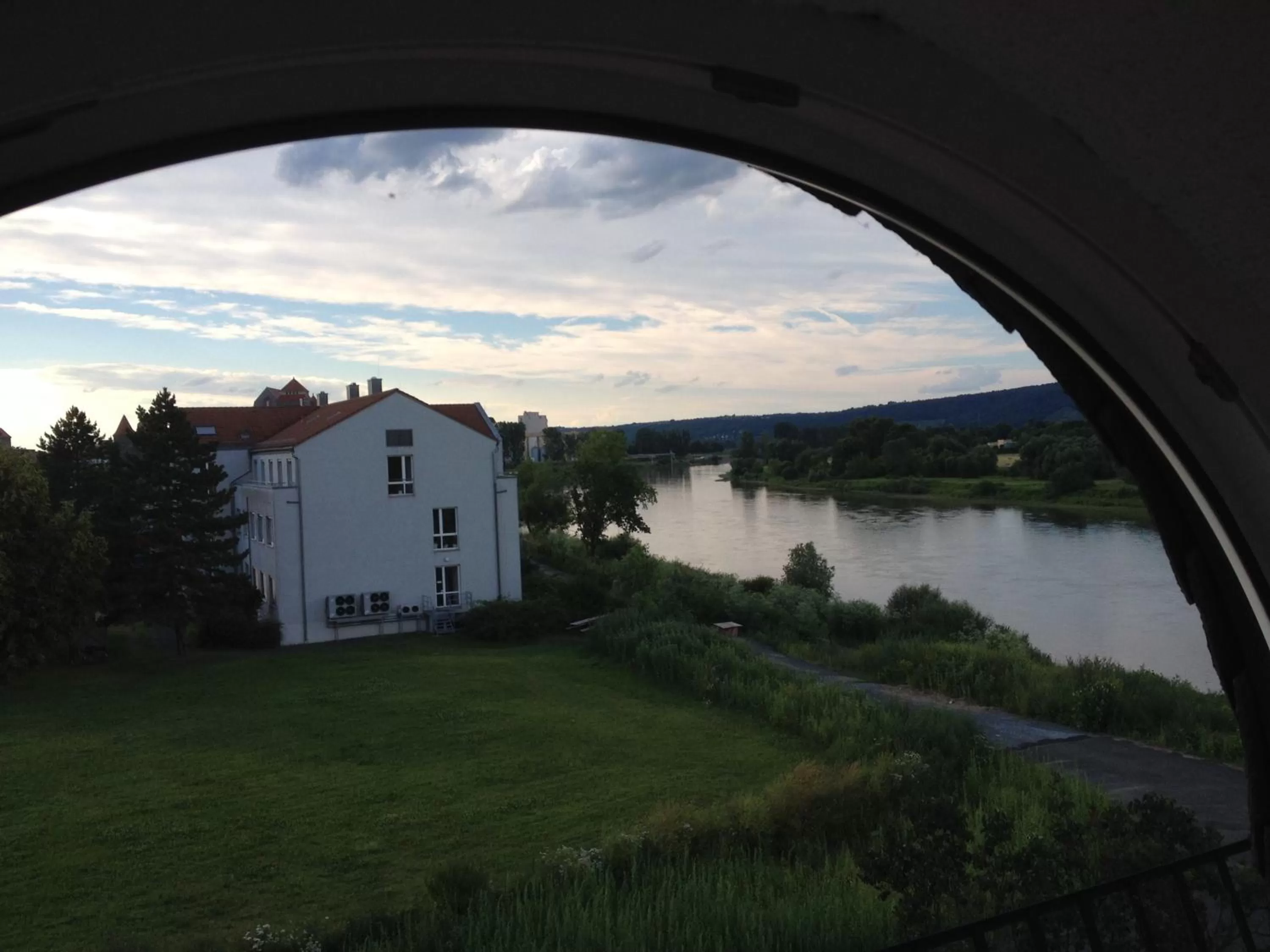 Garden in Pension Villa Else