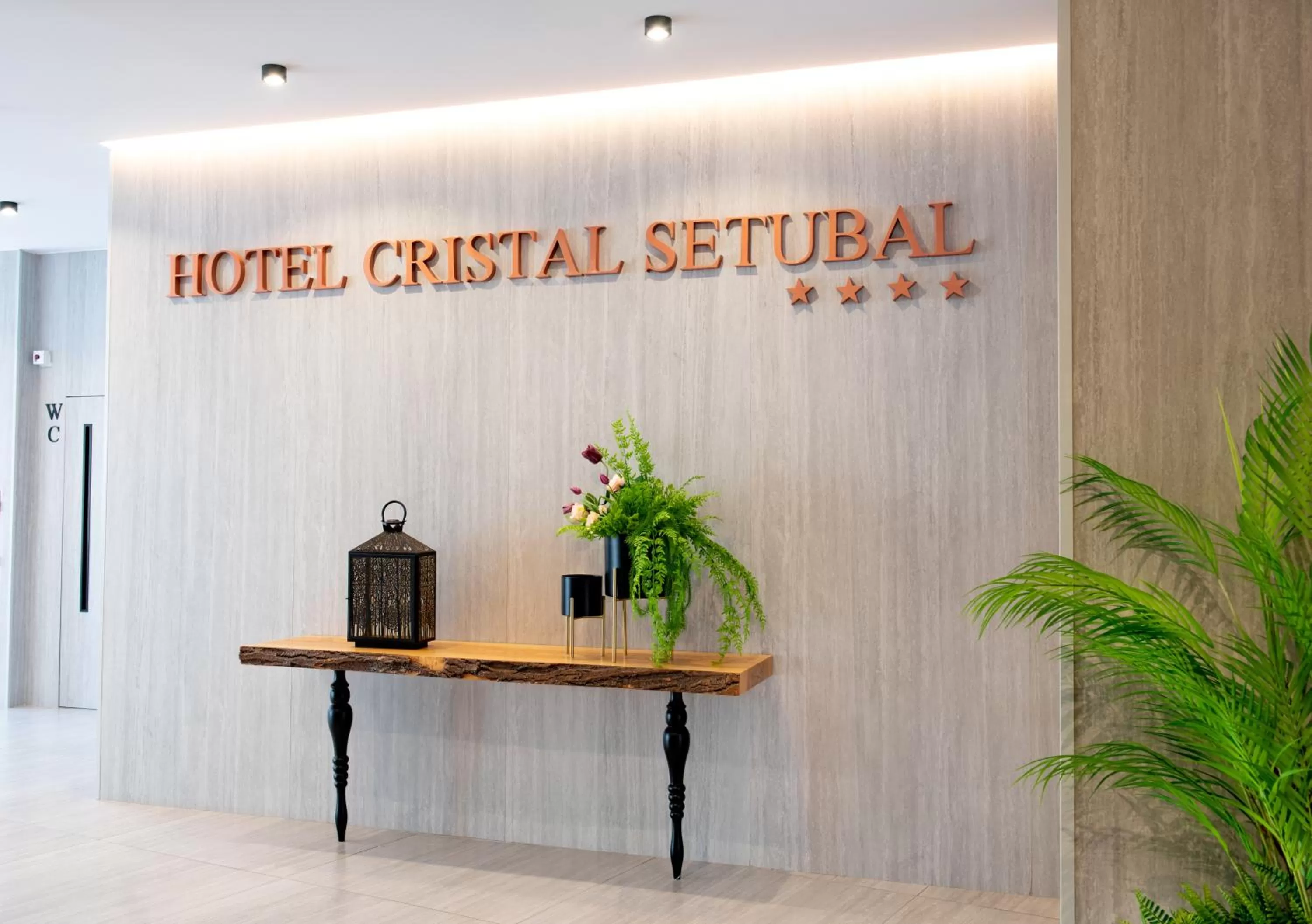 Facade/entrance in Hotel Cristal Setúbal