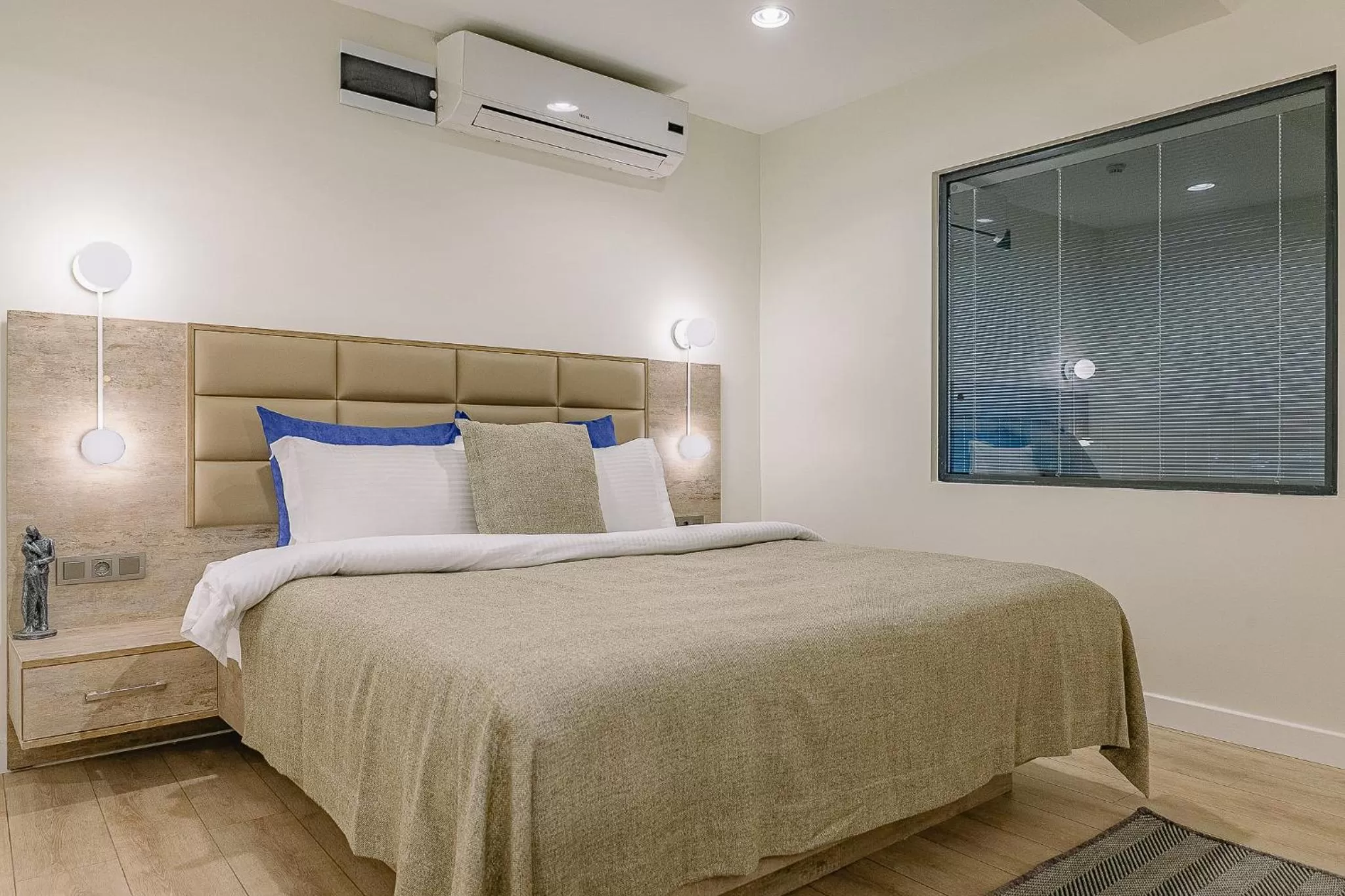 Bed in The Wilson Galata Hotel