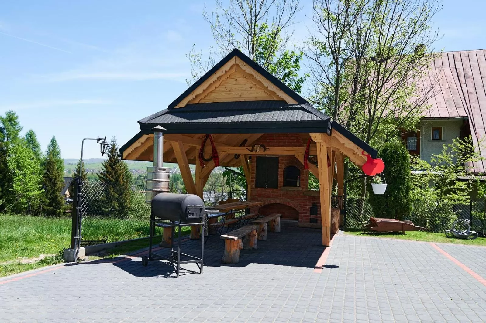 BBQ facilities in Willa u Perełki