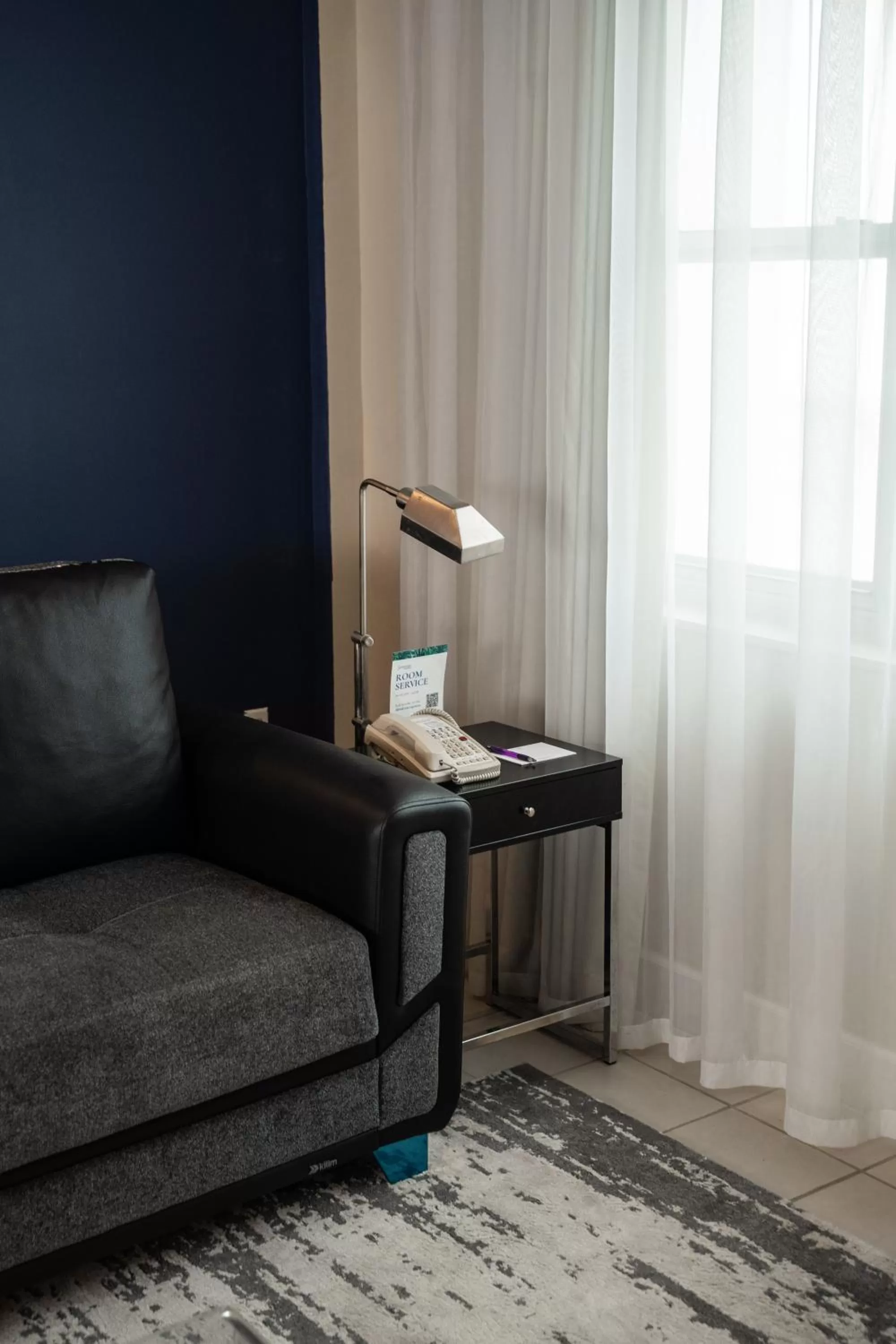 Living room in The Sagamore Hotel South Beach