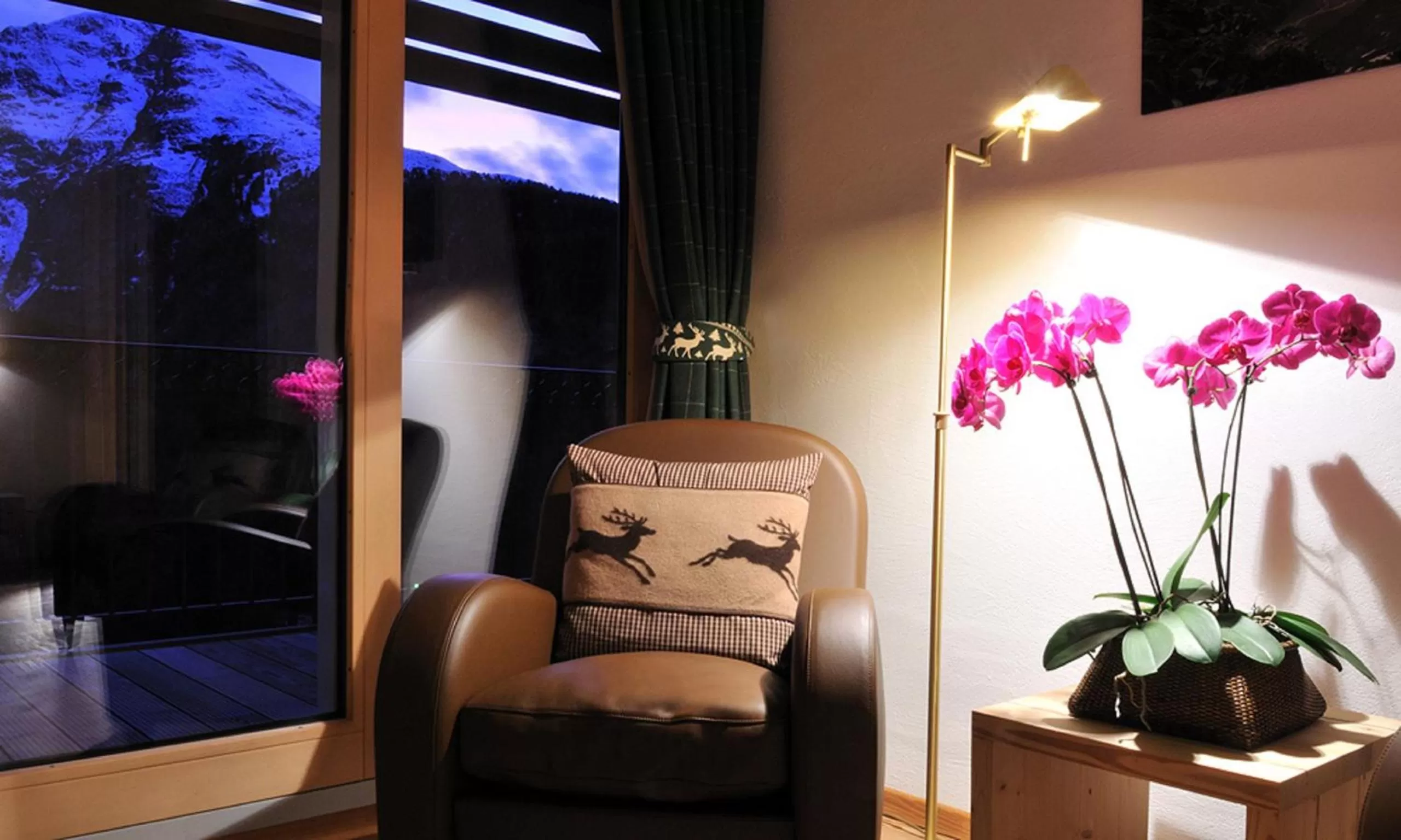 Seating area in Hotel Albris