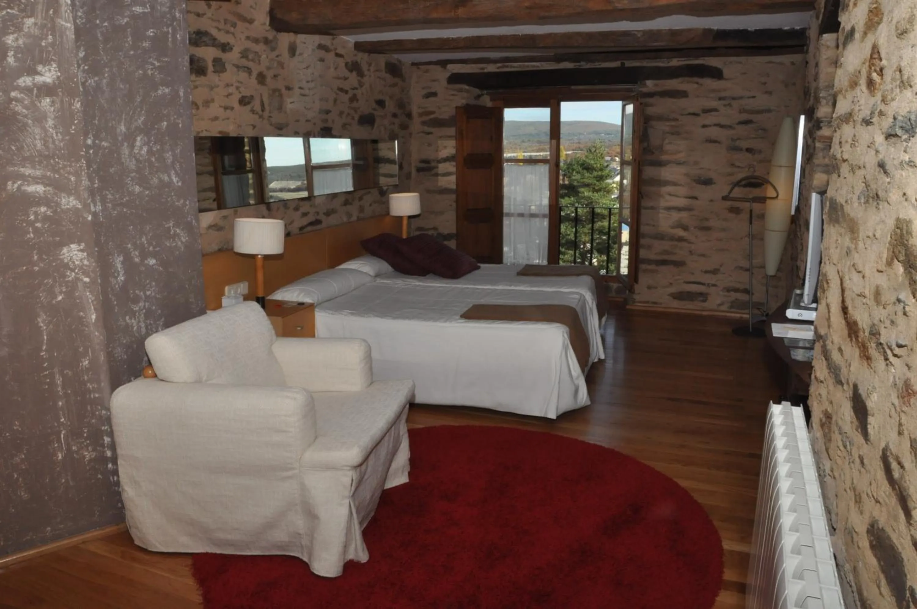 TV and multimedia, Bed in Posada Real La Carteria