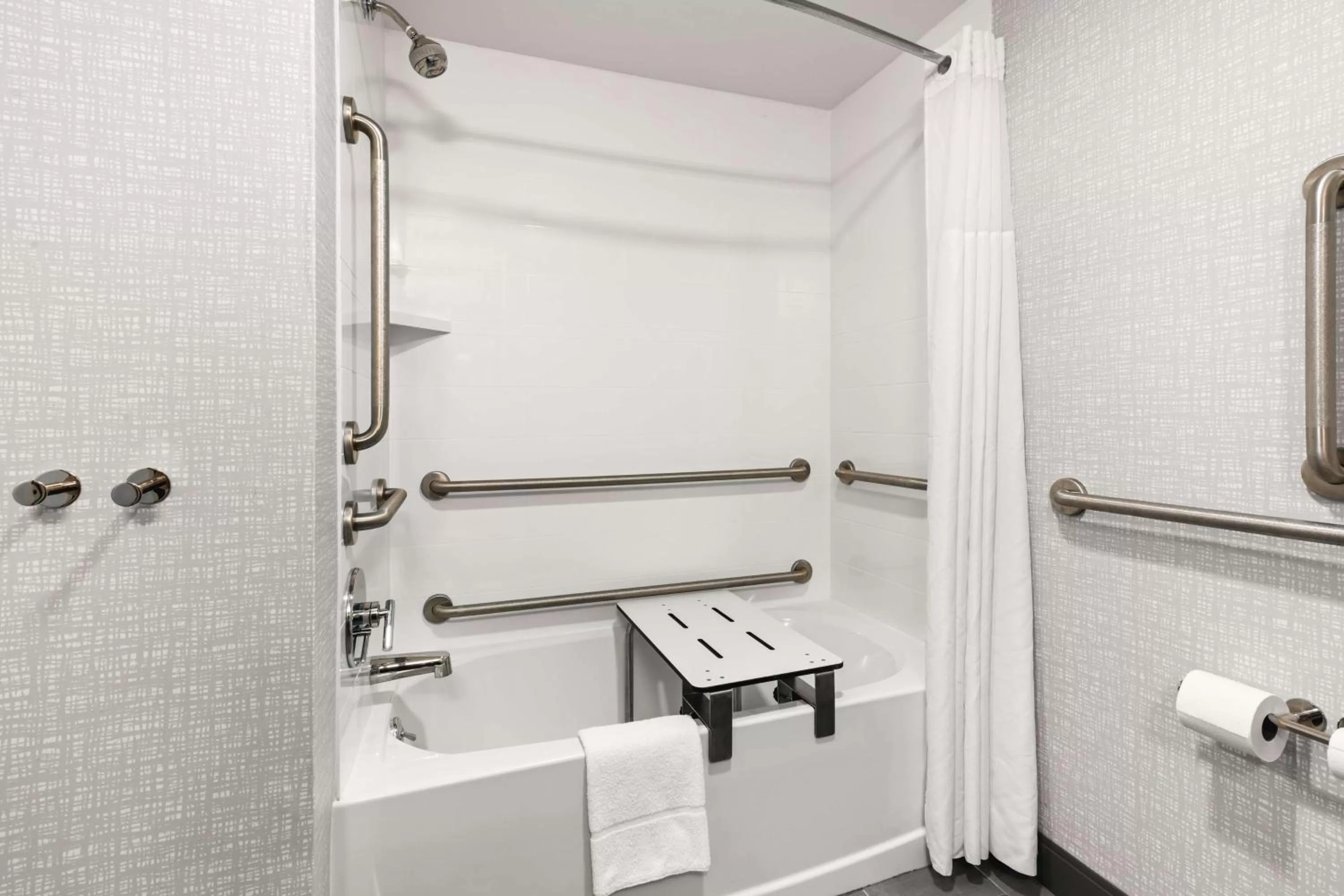 Bathroom in Hampton Inn Seekonk