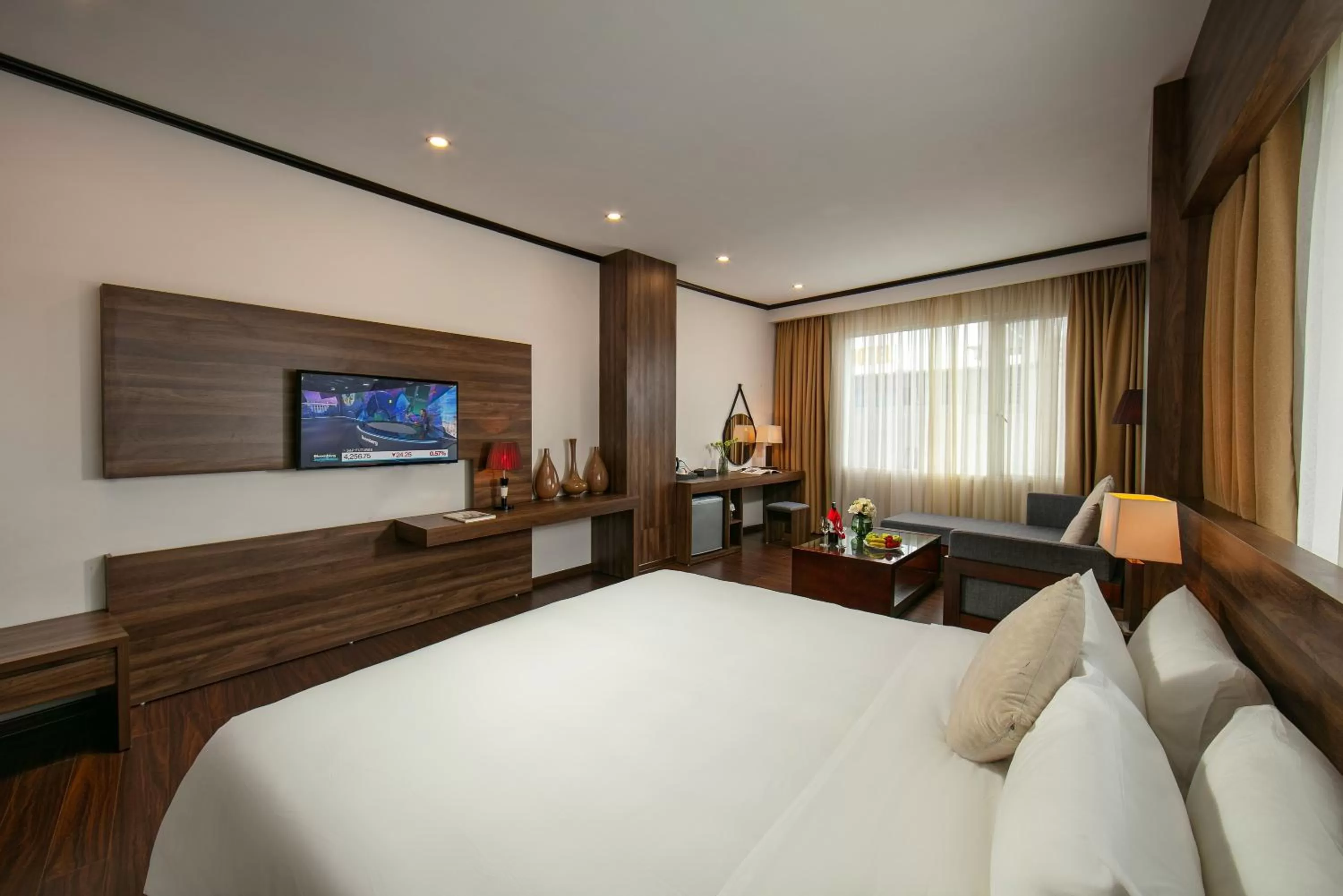 Bedroom, Bed in Lao Cai Star Hotel