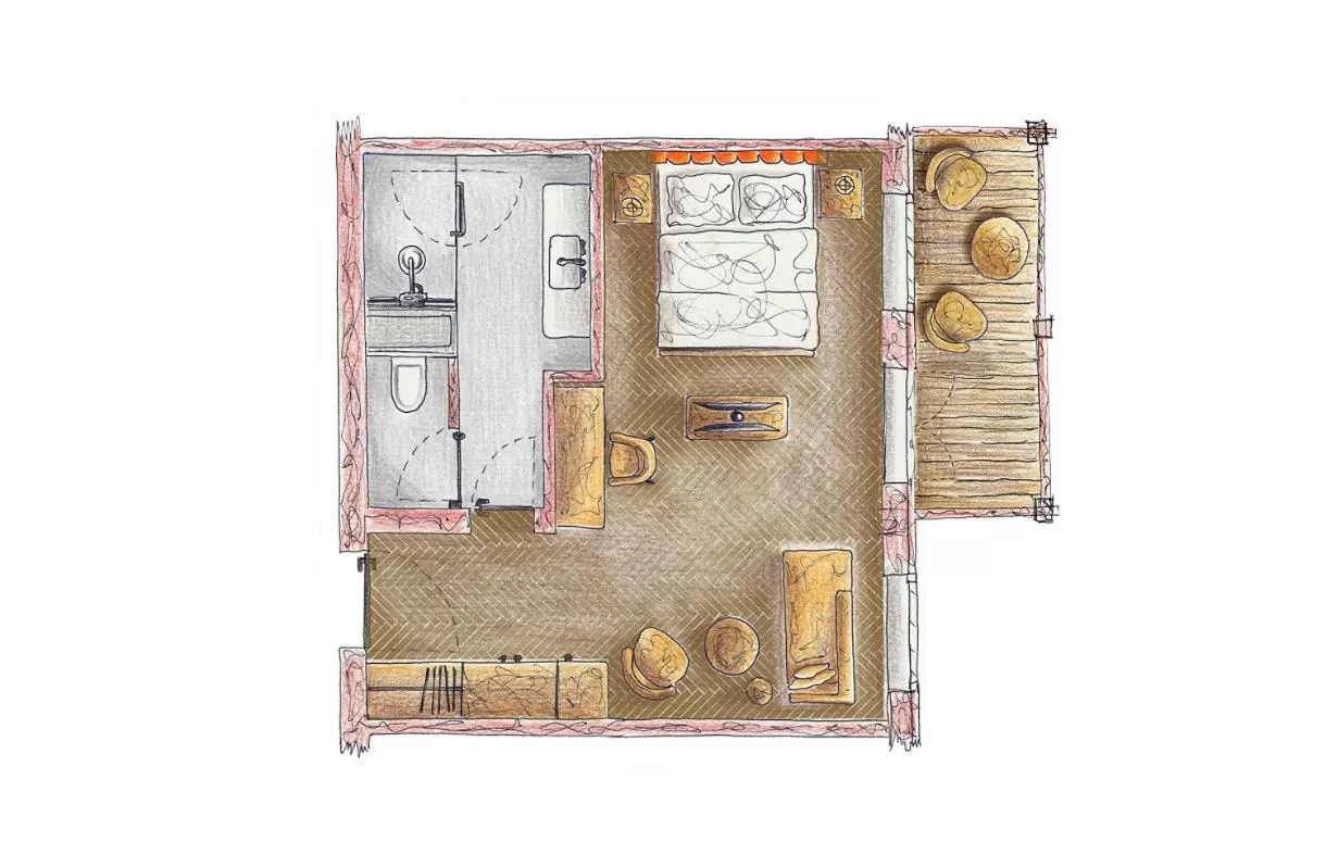 Floor plan in Das James