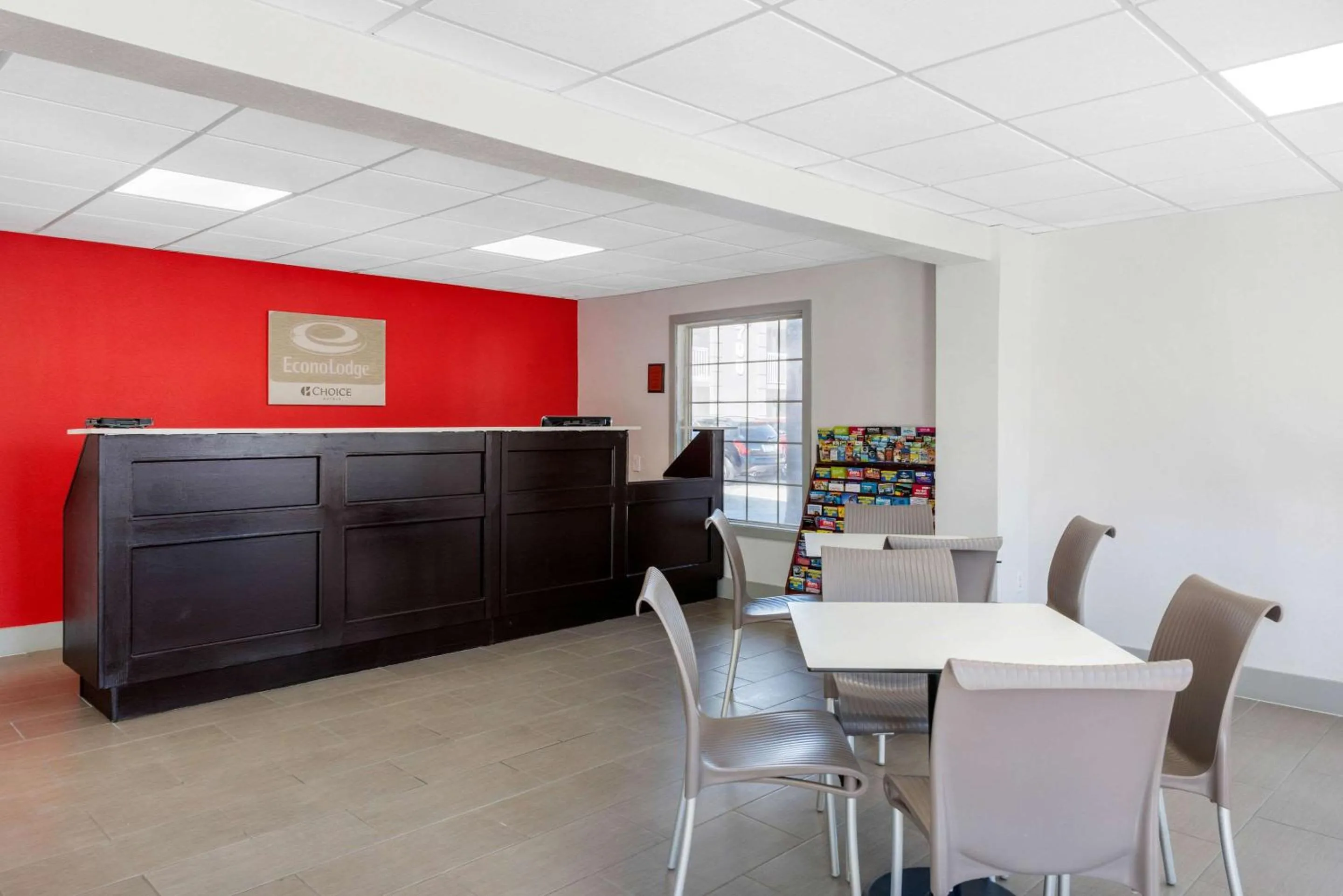 Lobby or reception in Econo Lodge Airport - RJ Stadium