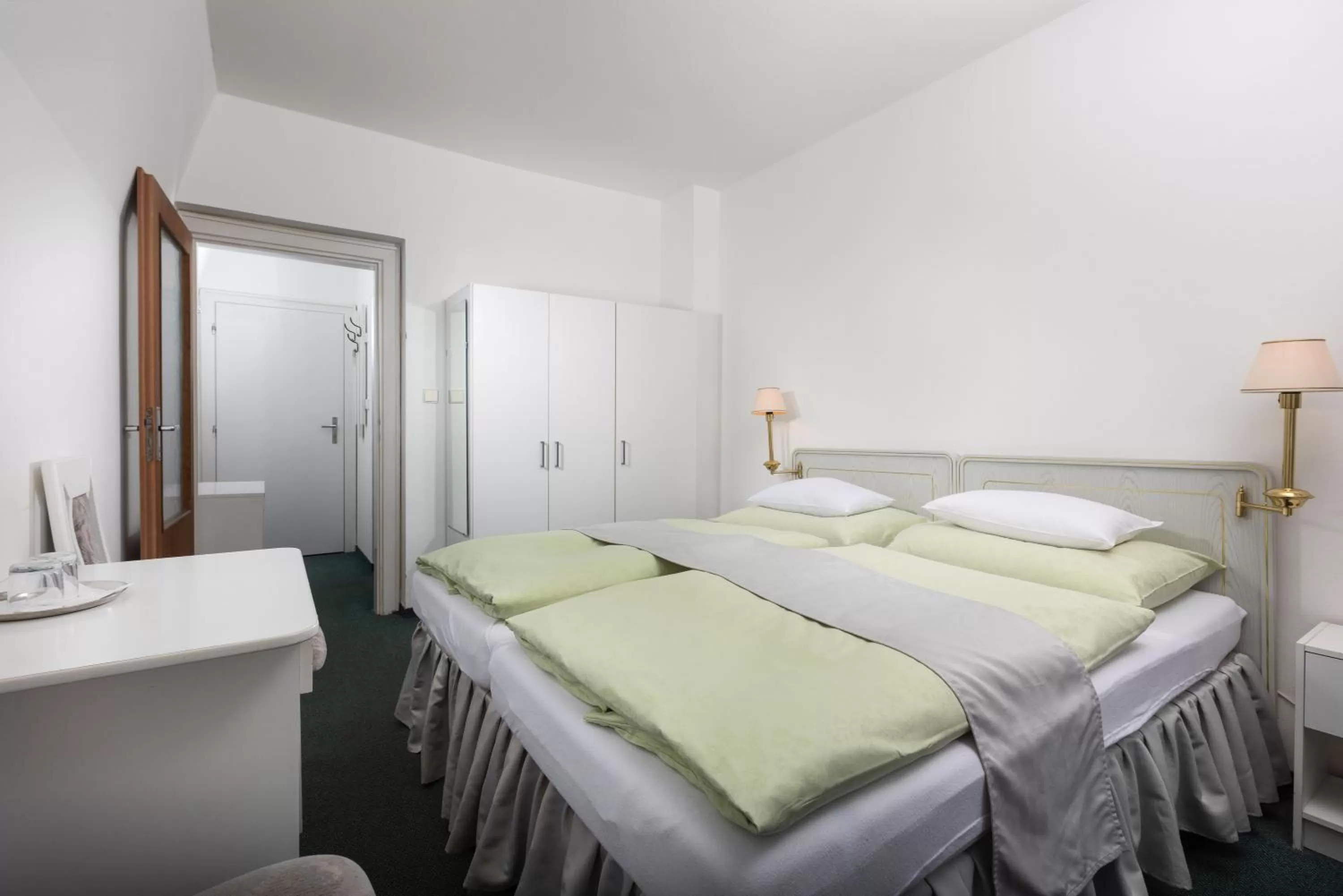 Bed in Hotel Ferdinand