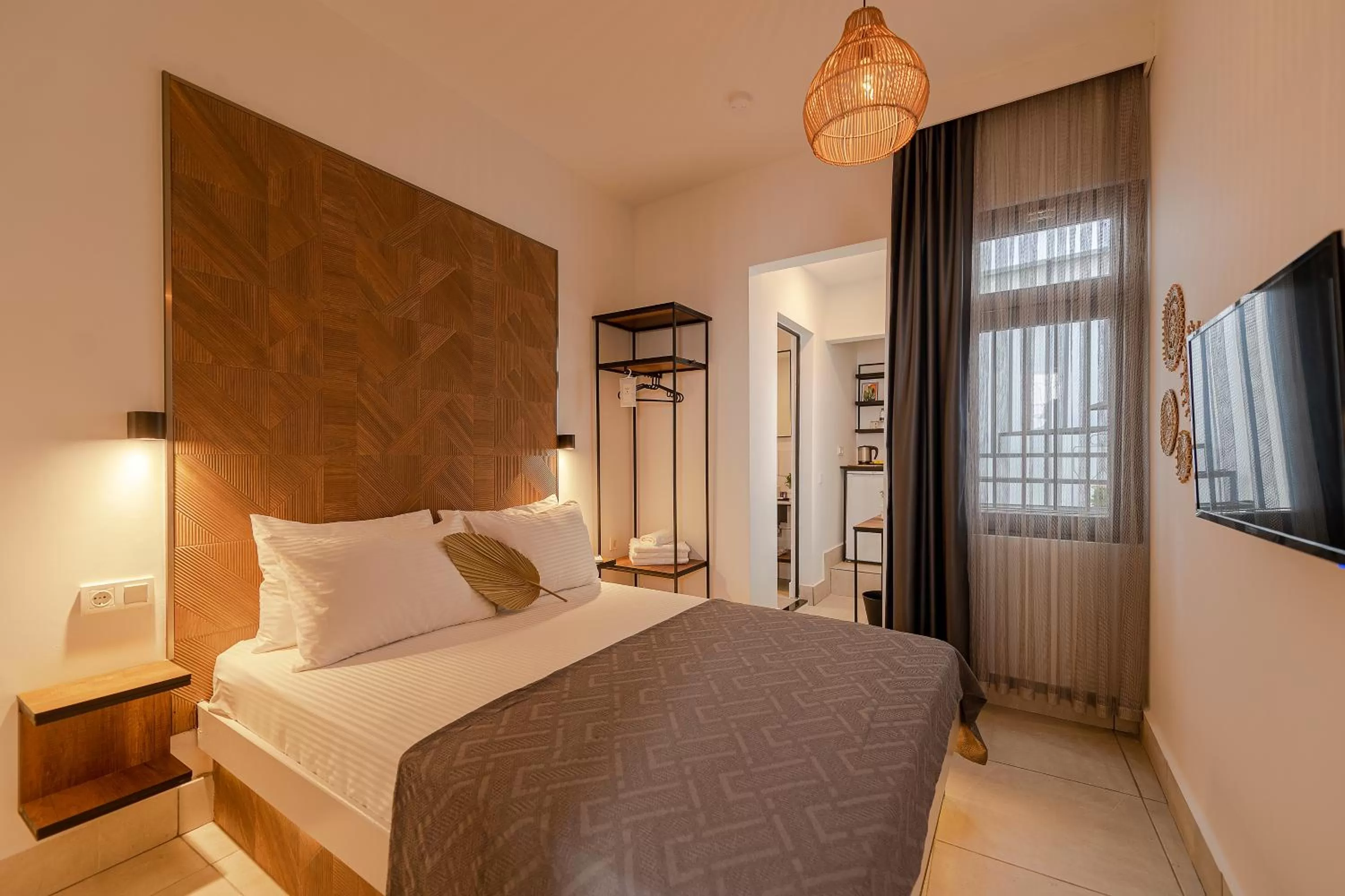 Bed in The Easy Rooms Terrace