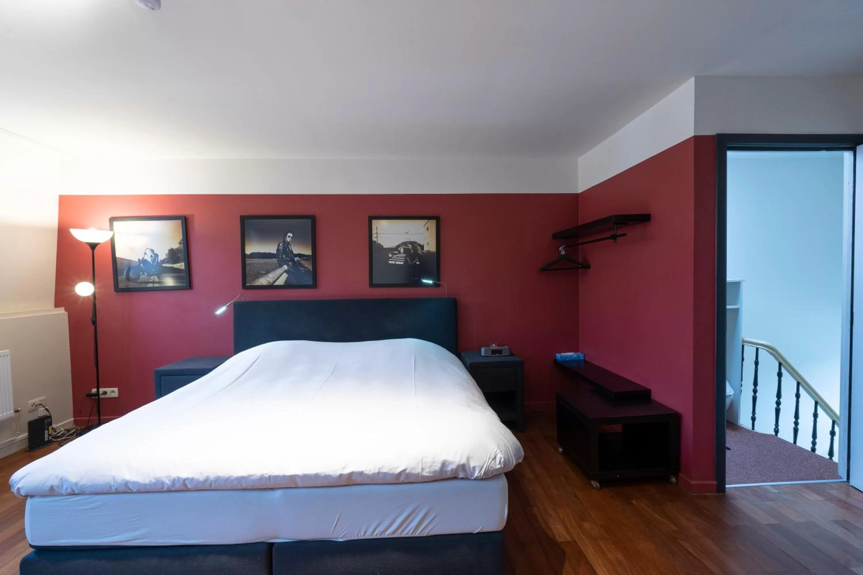 Bedroom, Bed in Because the Night city lodge