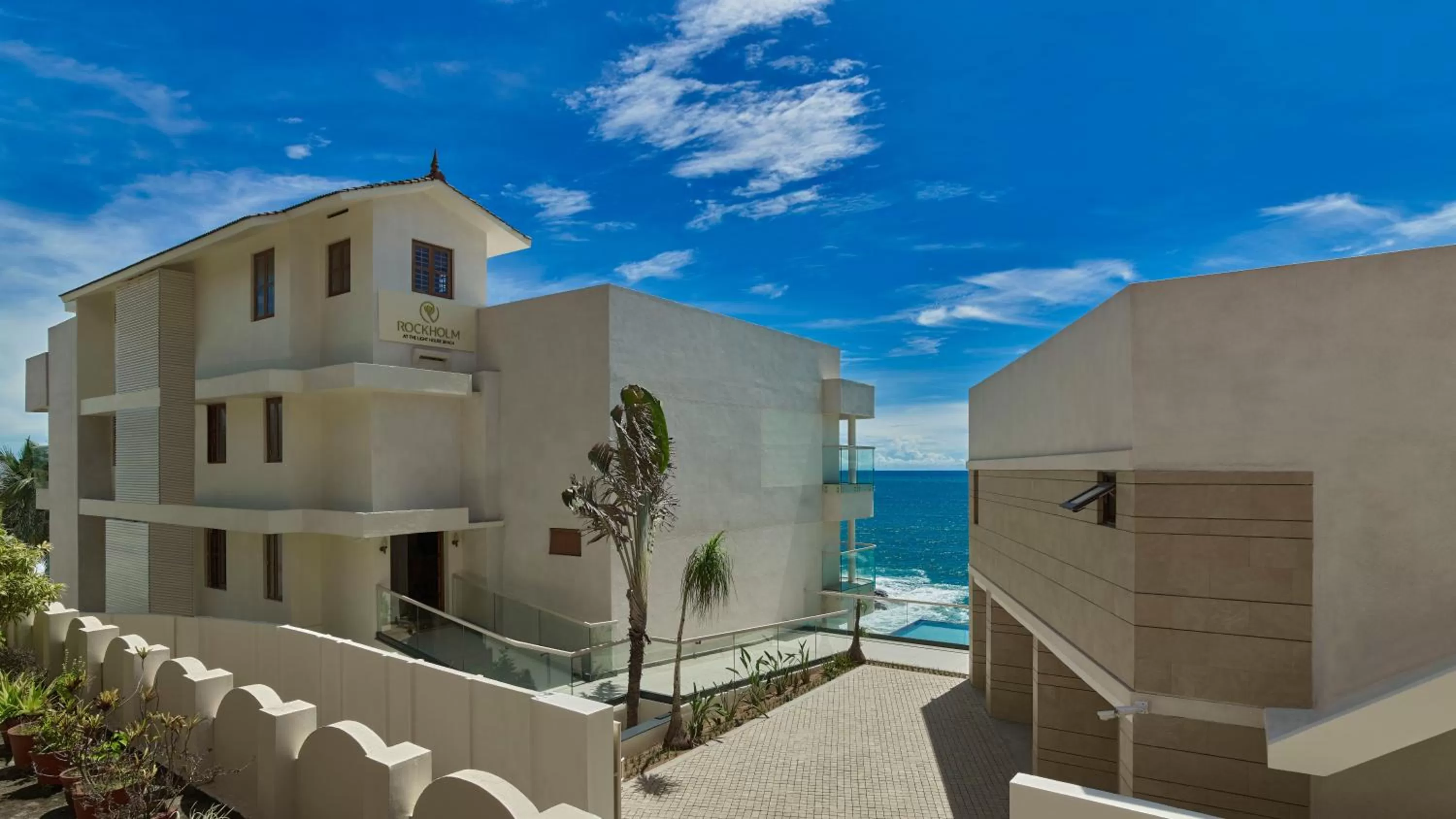 Property building in Rockholm at the Light House Beach