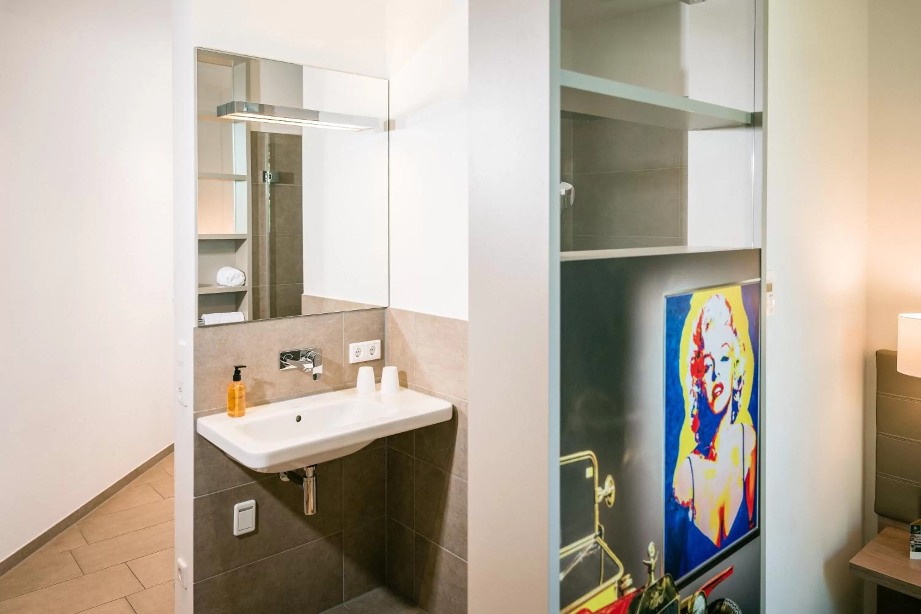 Bathroom in Hotel Trezor