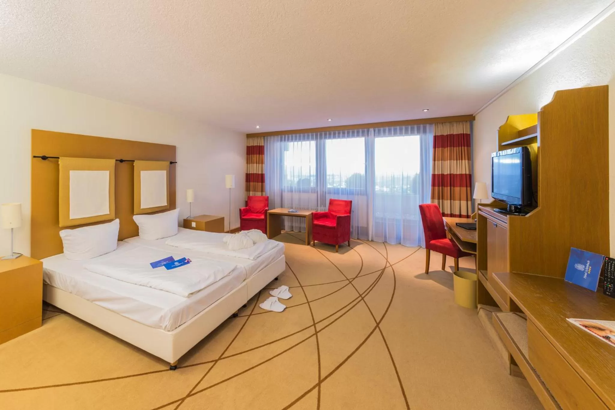 Bedroom, Bed in Hotel Schönbuch