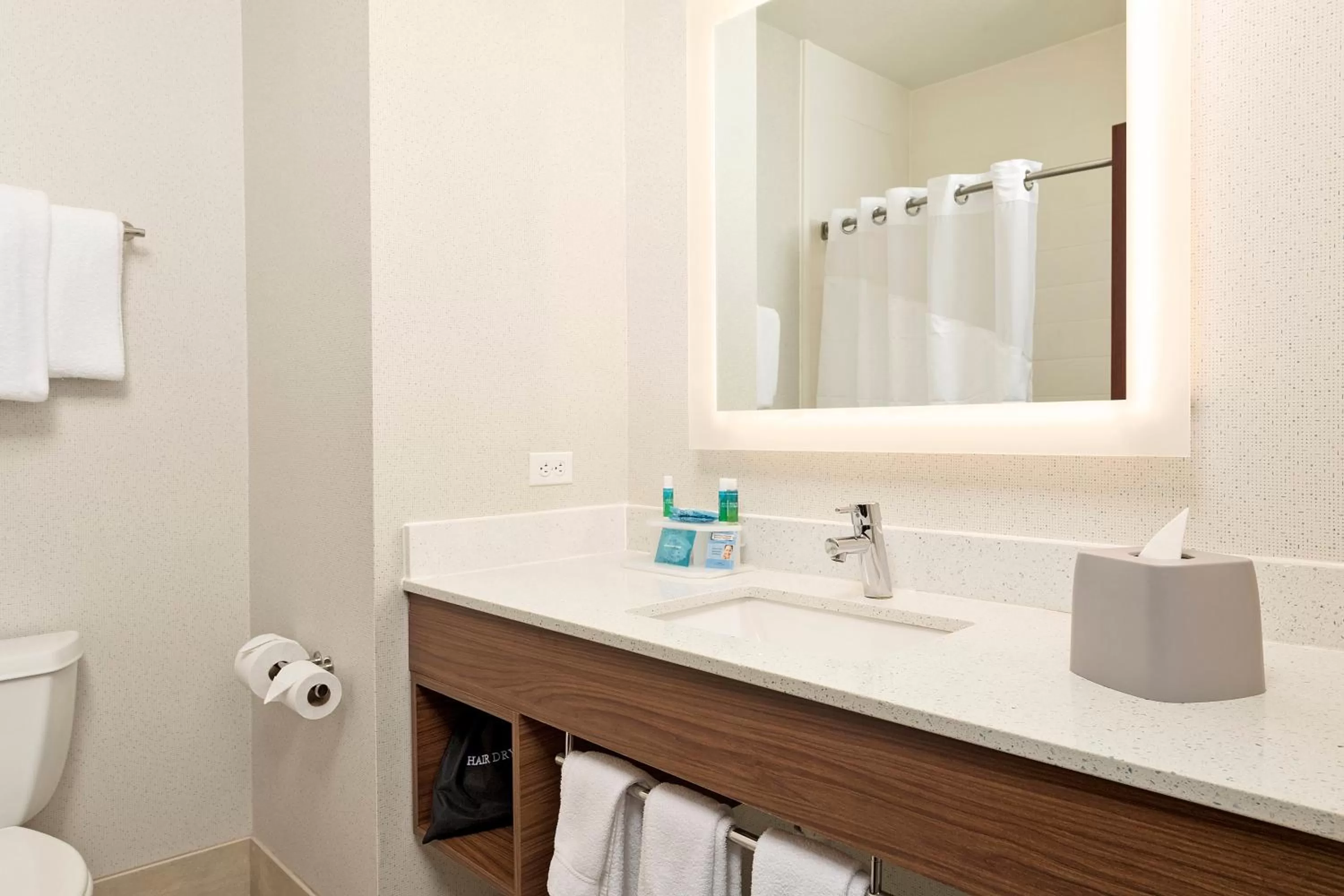 Bathroom in Holiday Inn Express Hotel and Suites Conroe by IHG