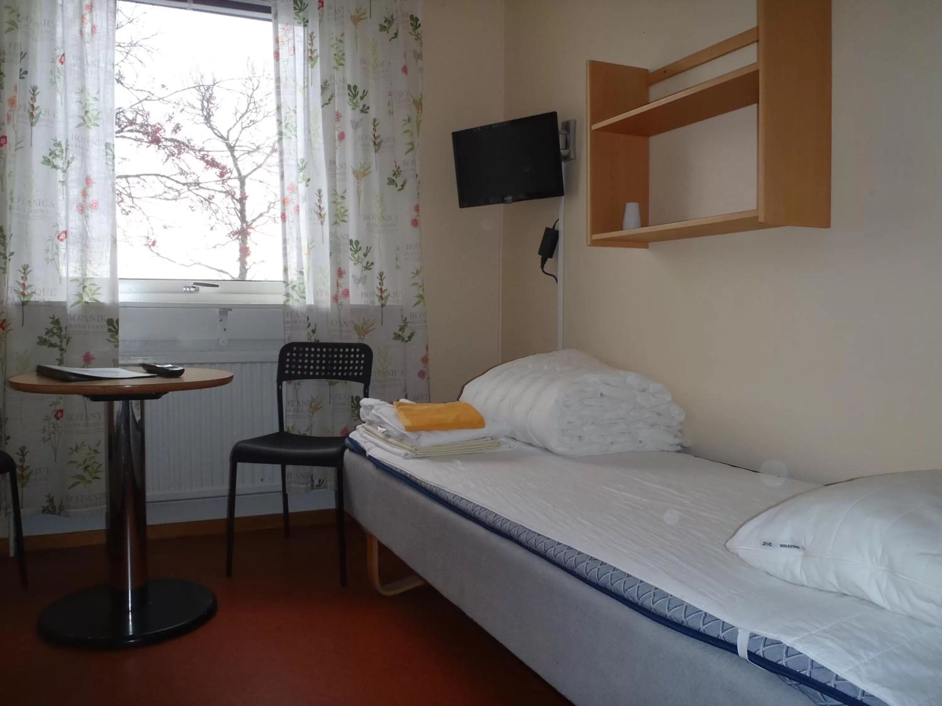 Bed in STF Malmfältens Folkhögskola