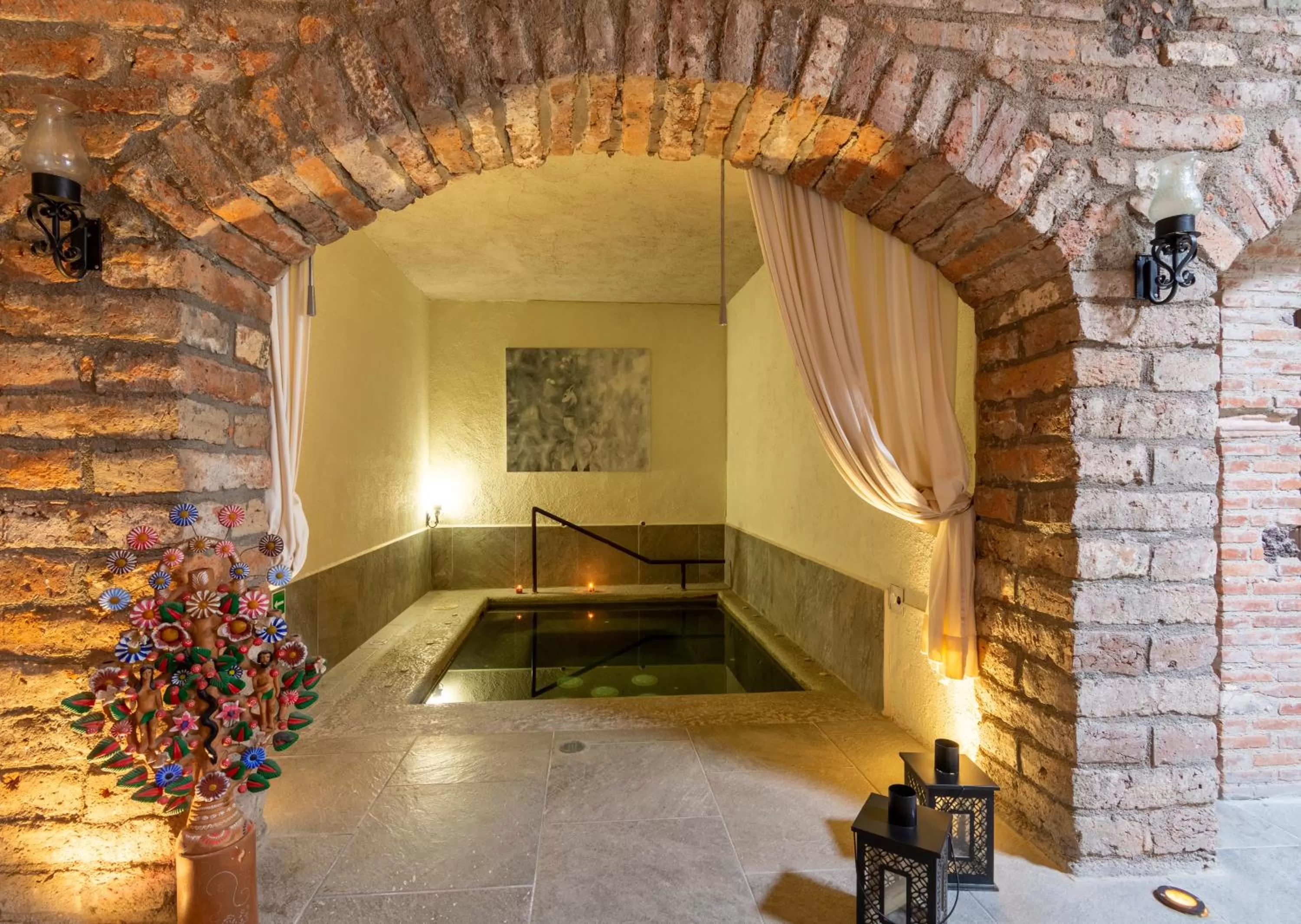 Spa and wellness centre/facilities in Hotel Hacienda San Cristóbal