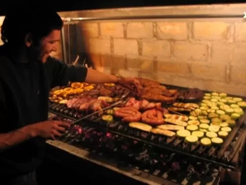 Food in El Gualicho Hostel
