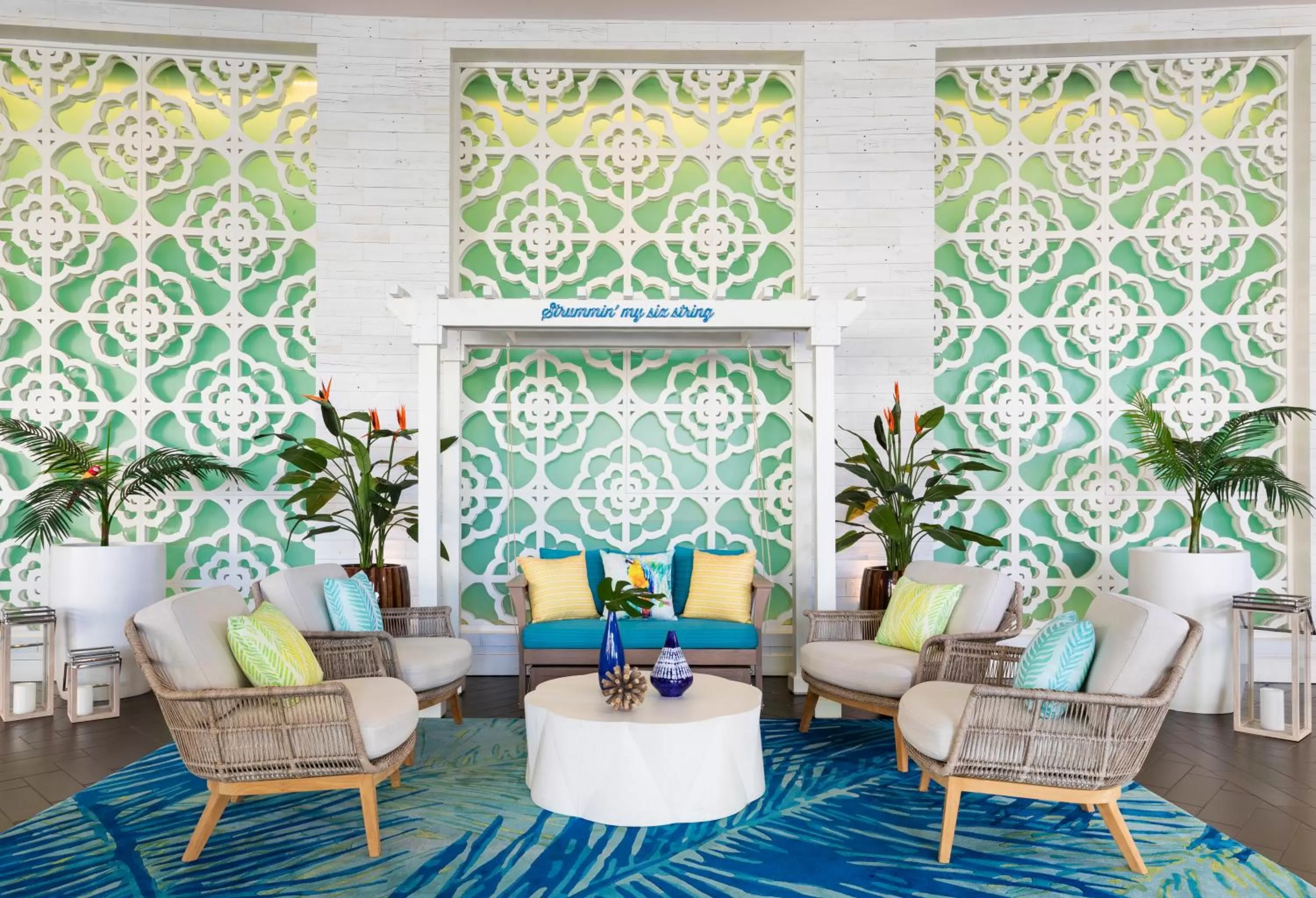 Lobby or reception in Riviera Resort Palm Springs