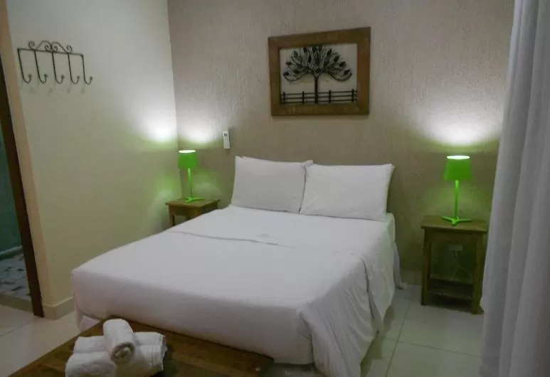 Bed in Pousada Búzios Garden