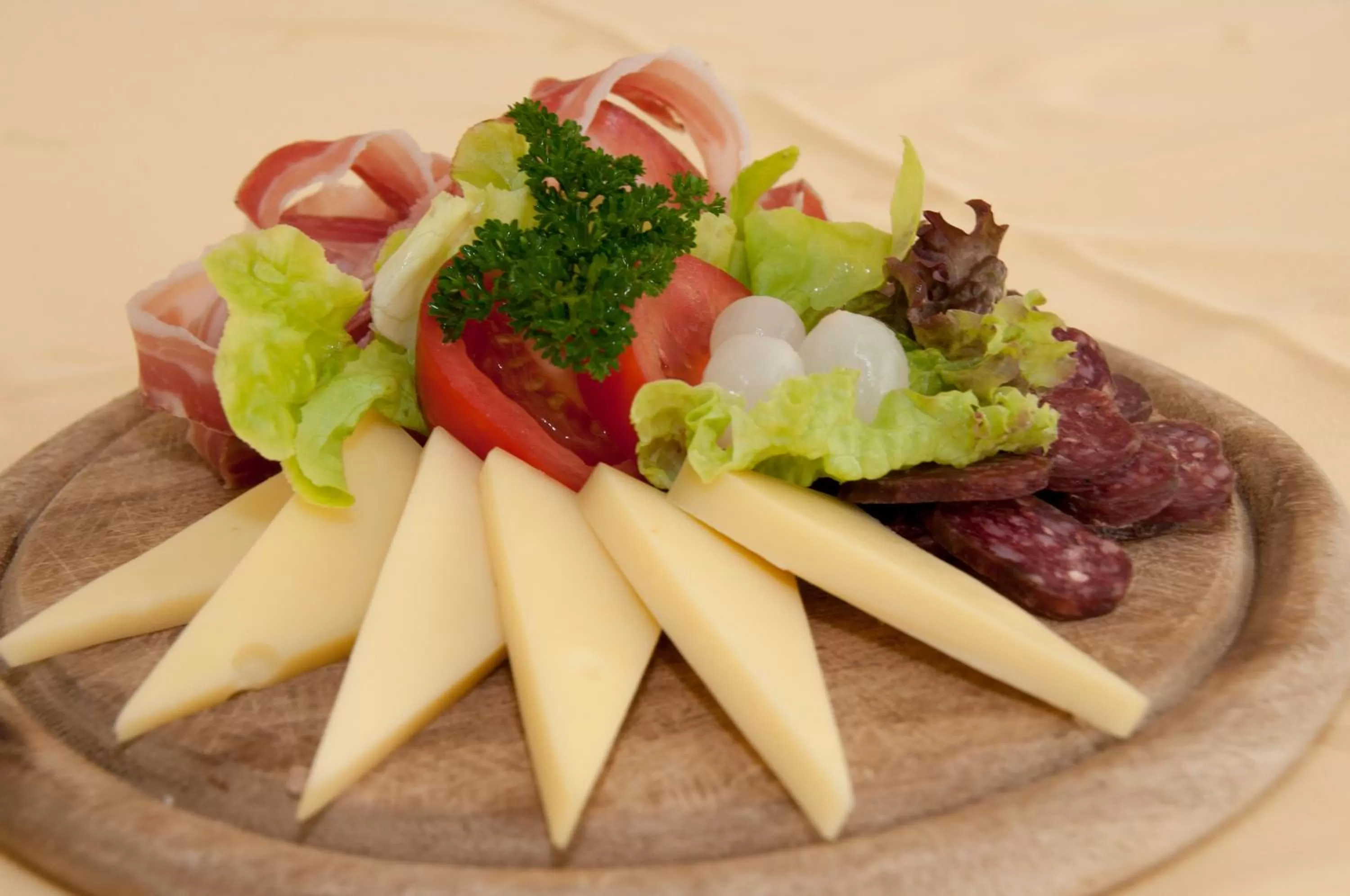 Food and drinks in Hotel Restaurant La Furca