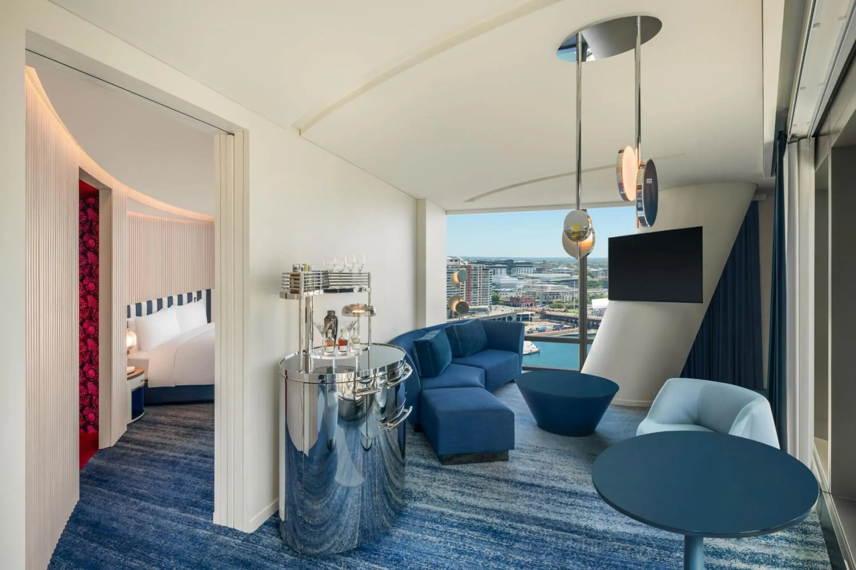 Supreme Suite, 1 Bedroom Suite, 1 King, Darling Harbor view in W Sydney Supreme Suite, 1 Bedroom Suite, 1 King, Darling Harbor view in W Sydney
