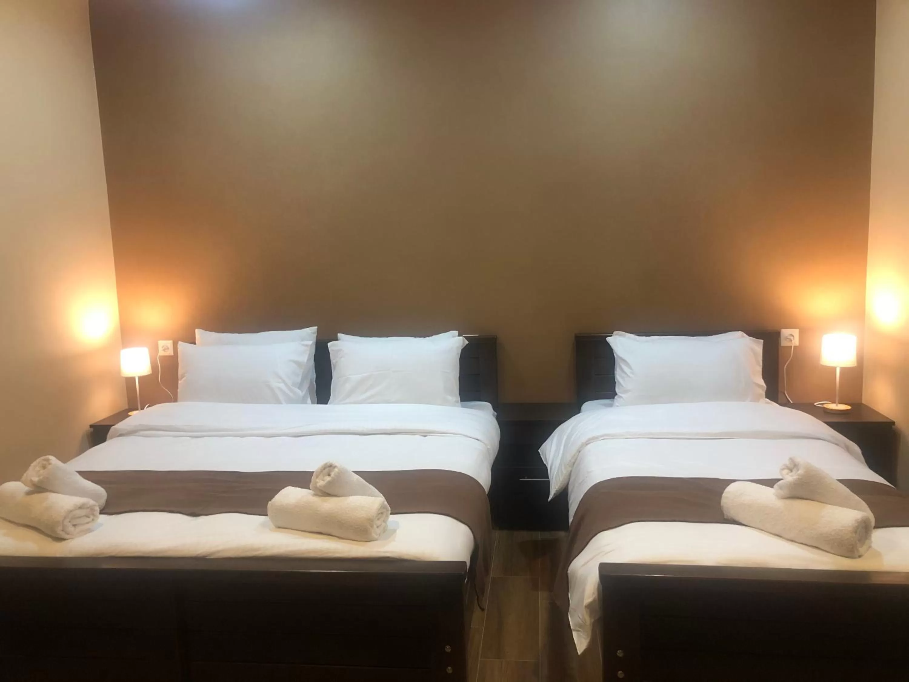 Bed in Borjomi Yellow Hotel