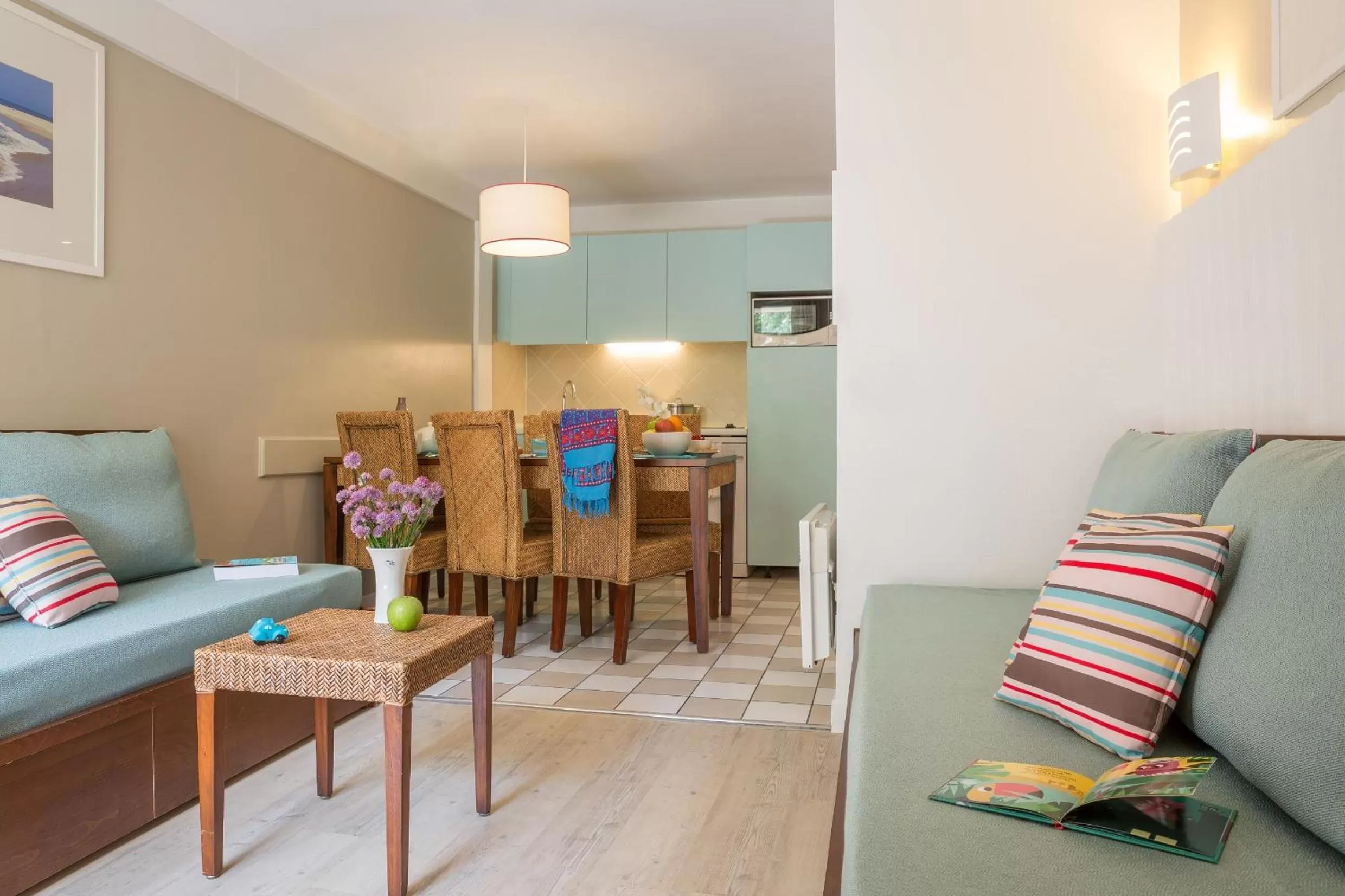 Kitchen or kitchenette in Résidence Pierre & Vacances Les Jardins de la Côte d'Opale