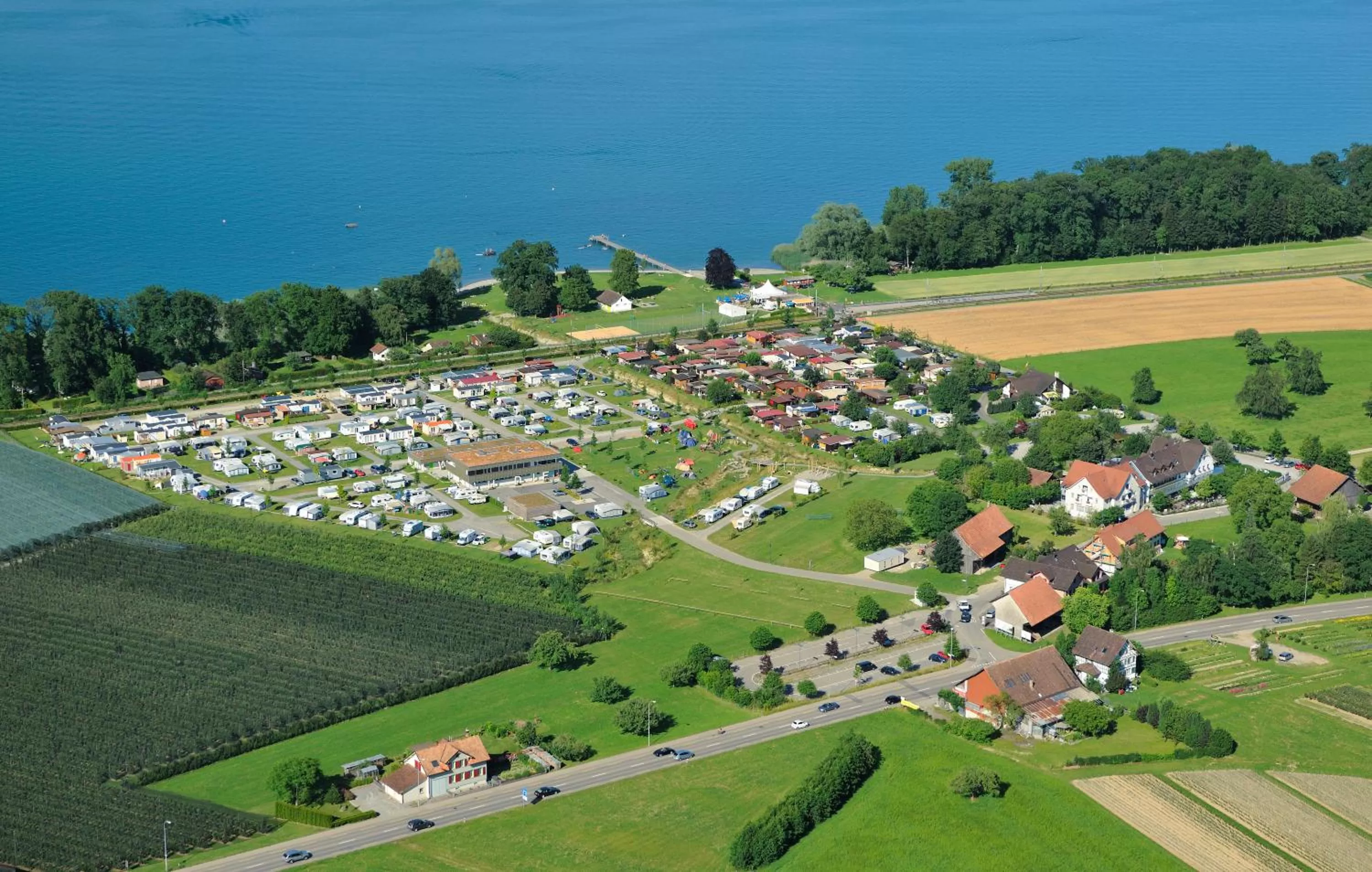 Bird's eye view, Bird's-eye View in Landgasthof Seelust