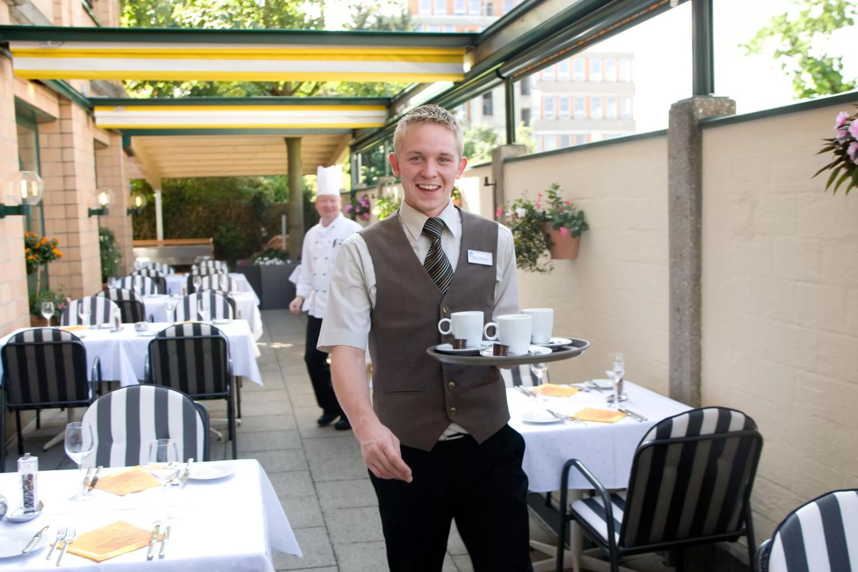 Balcony/Terrace in Hotel Conti Dietikon