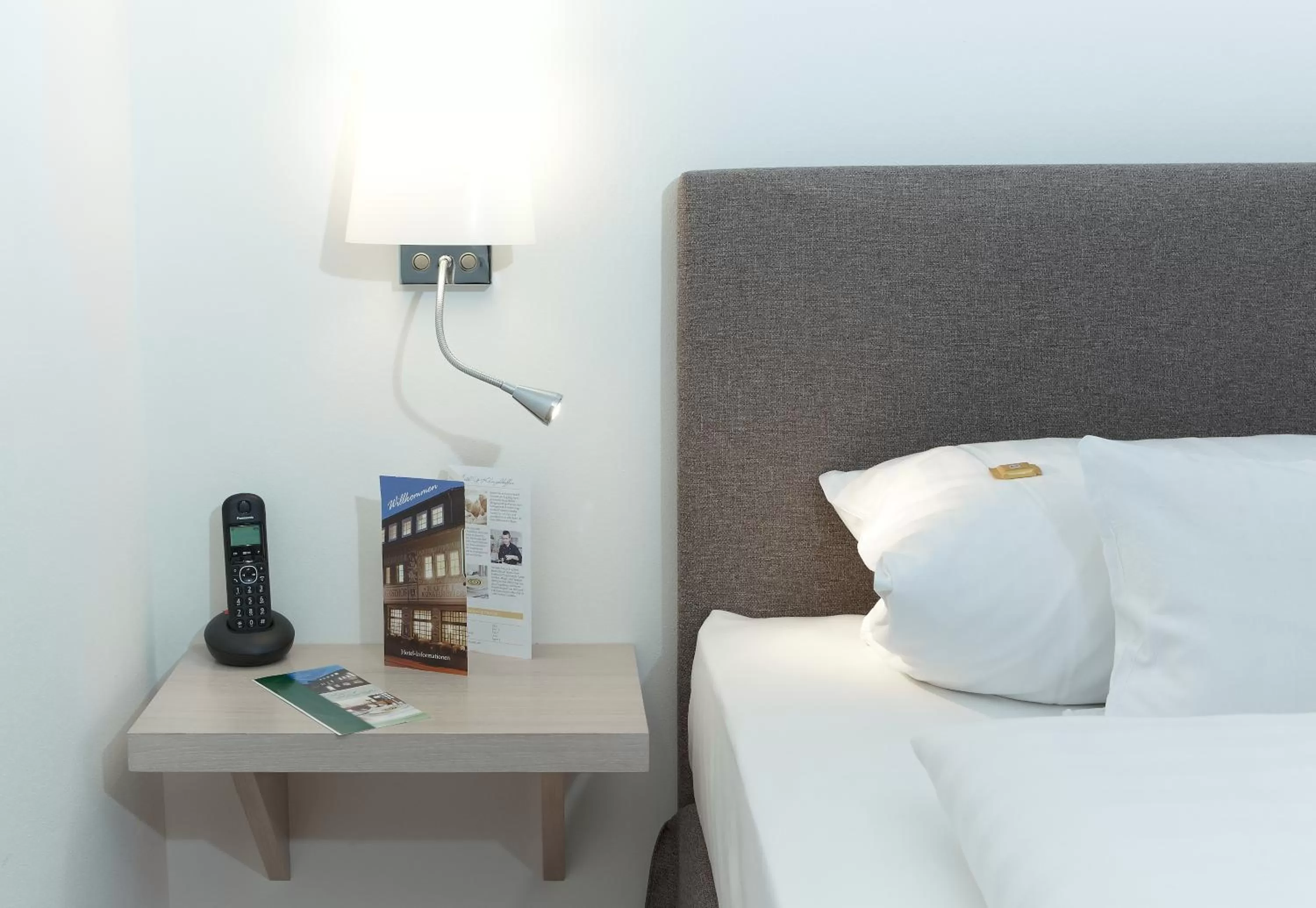 Decorative detail, Bed in Hotel Klingelhöffer