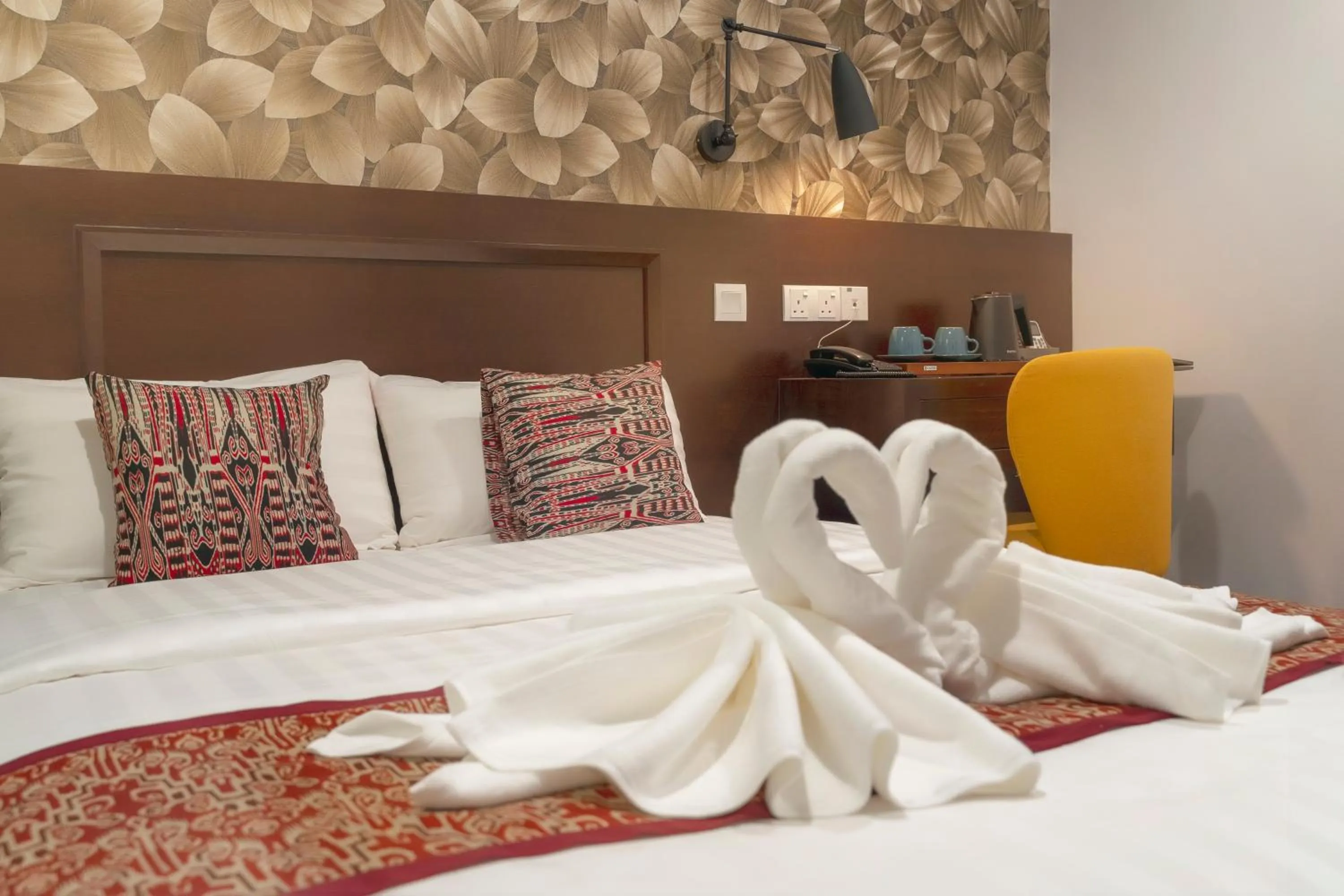 Bed in East Riverine Boutique Hotel