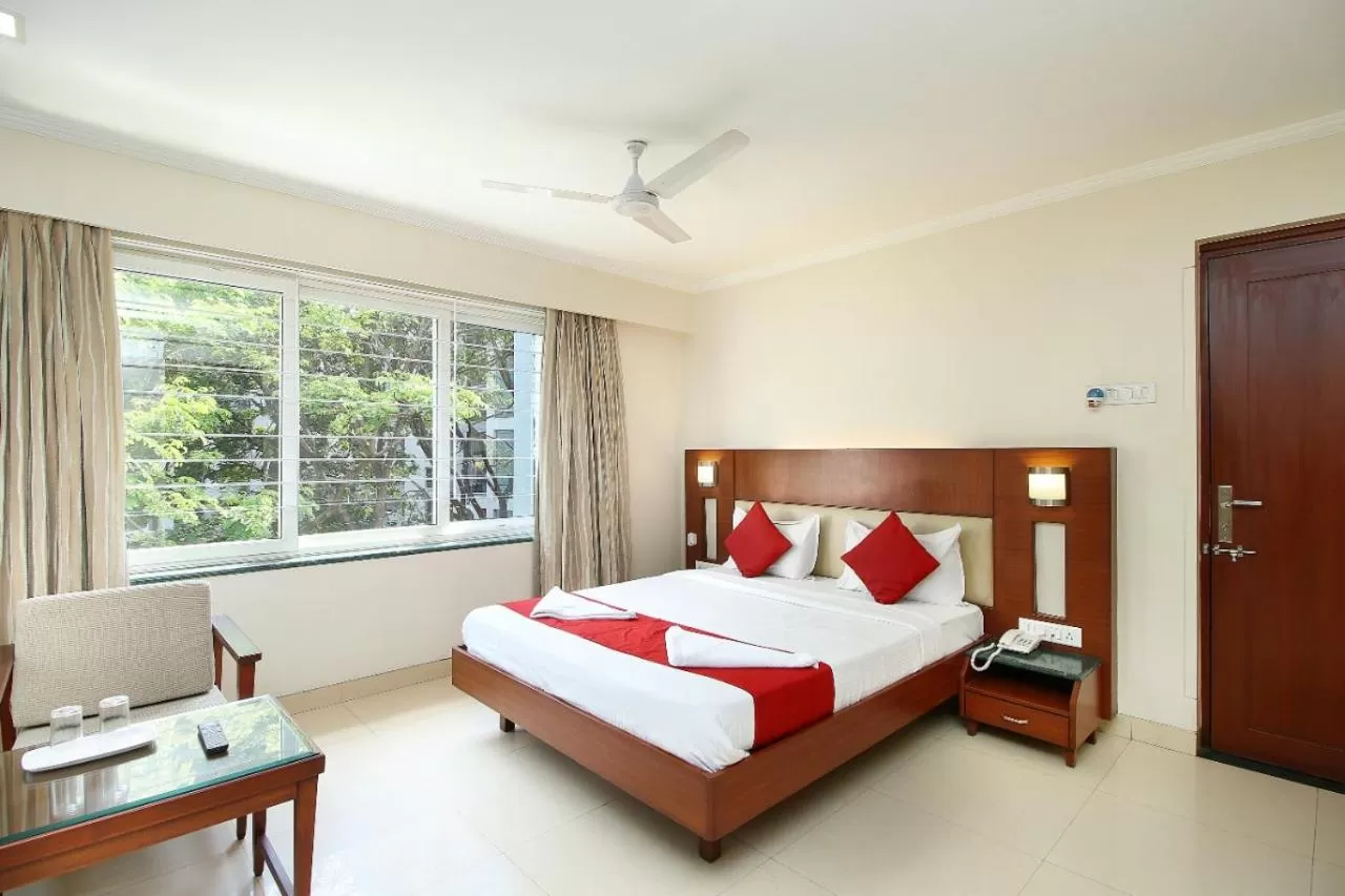 Bed in Magnus Riverside-A Boutique Hotel