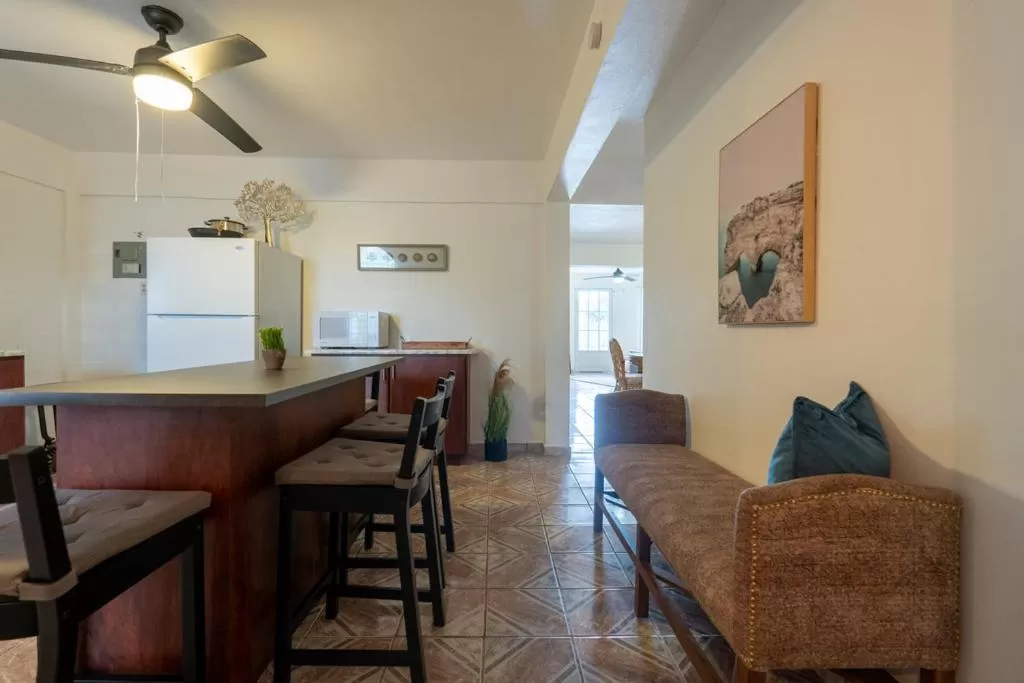 Seating Area in El Flamingo Beach Club