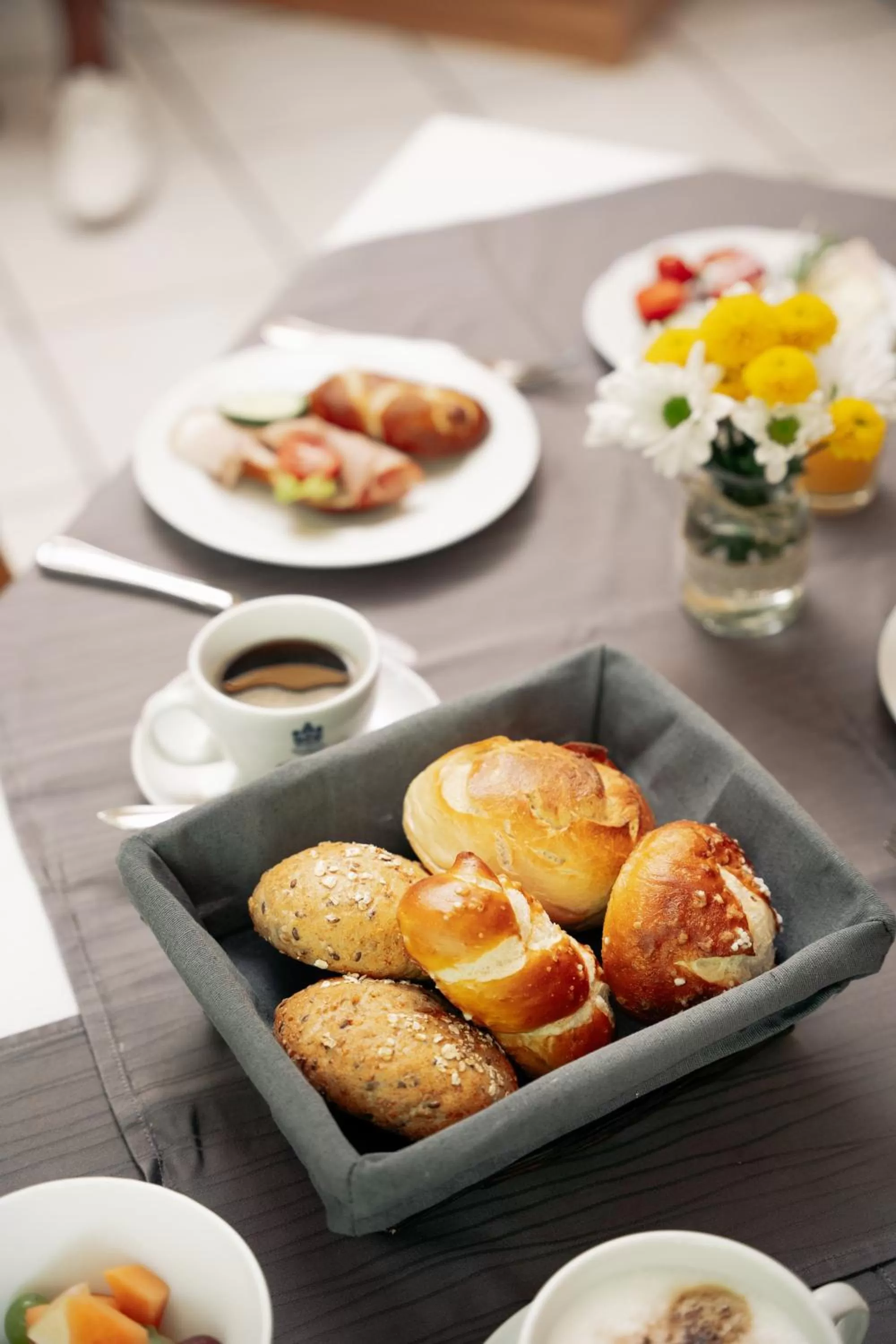 Breakfast in Hotel Park Cafe Reichl