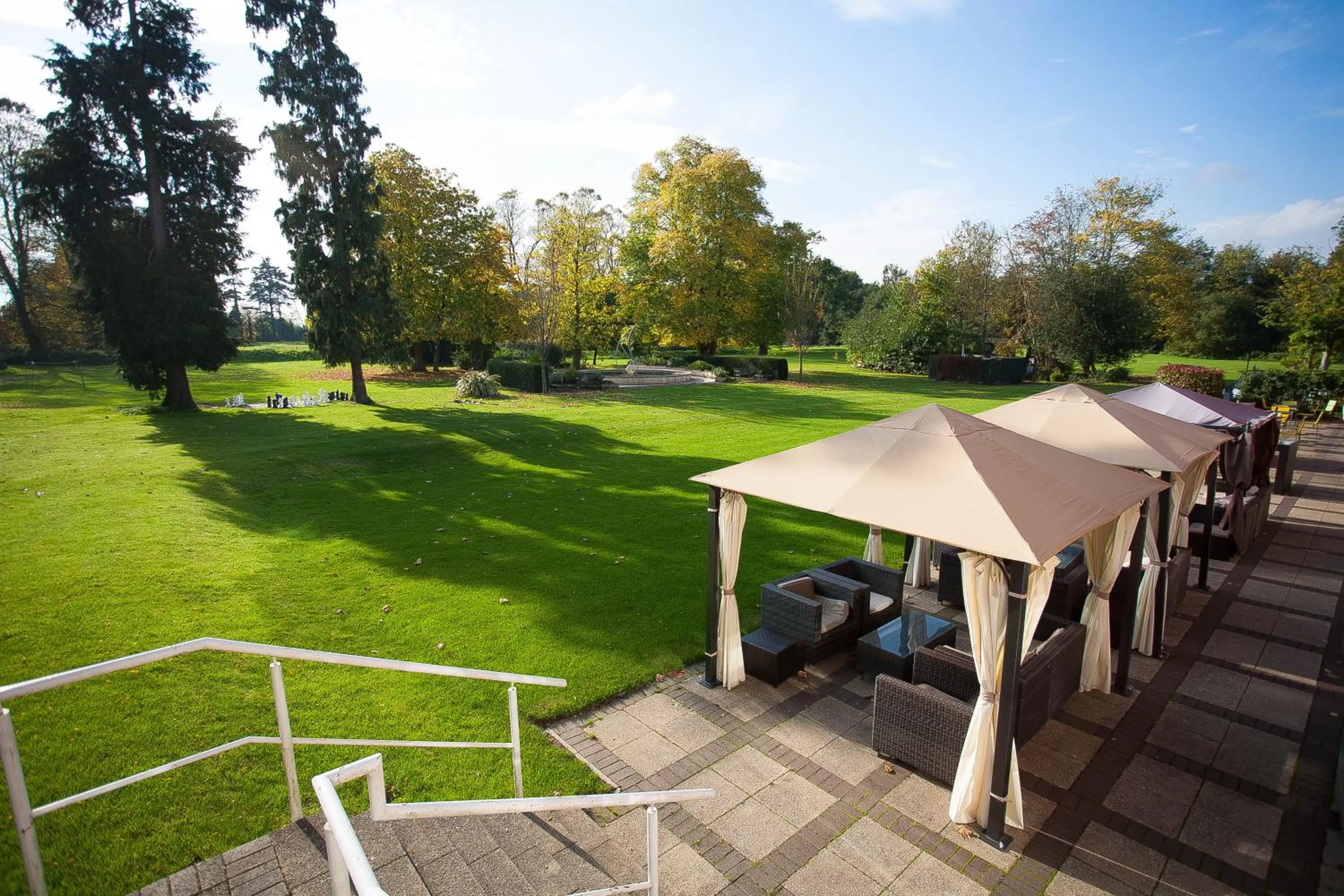 Patio in The Pinewood Hotel