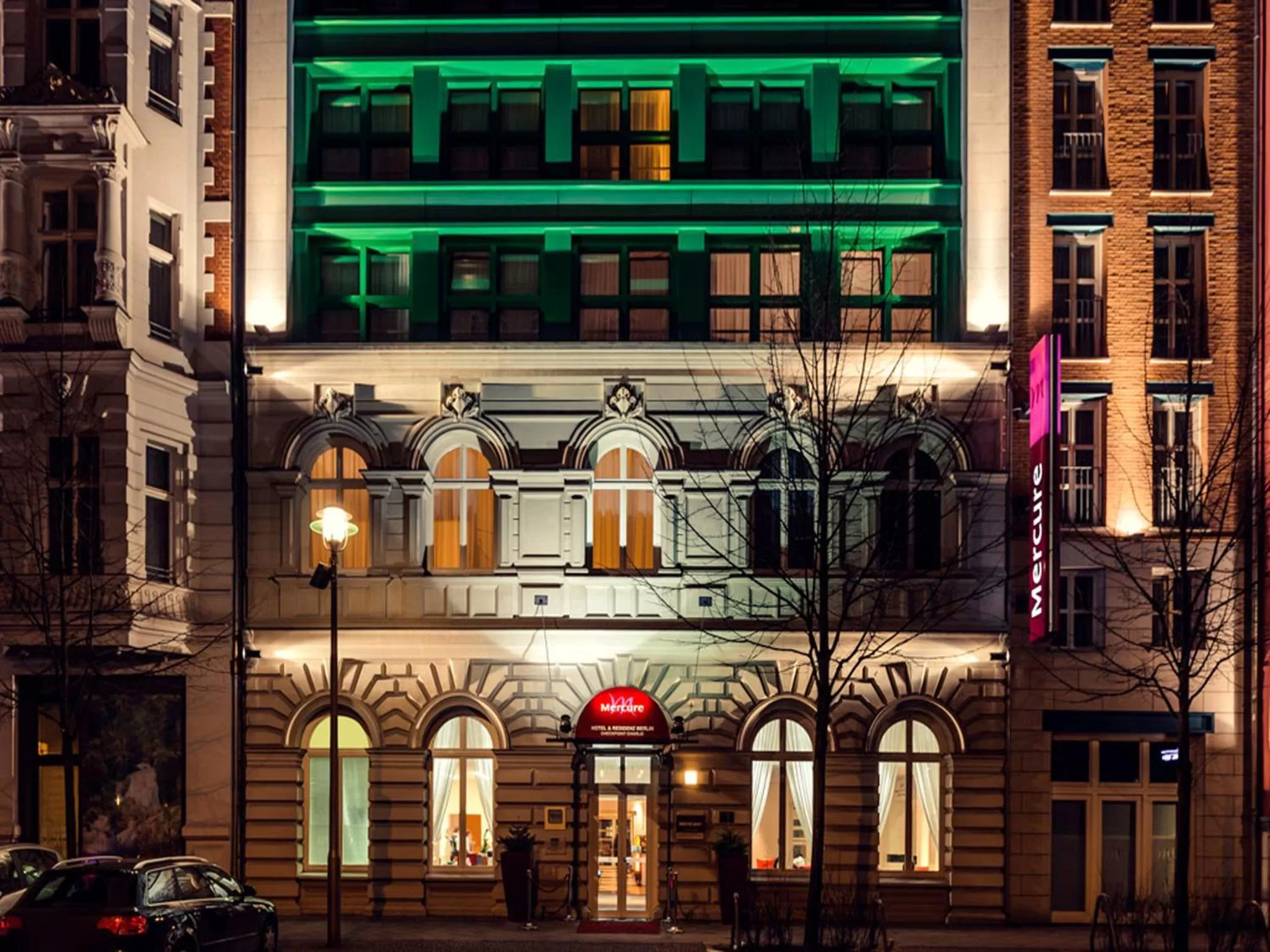 Facade/entrance in Mercure Hotel & Residenz Berlin Checkpoint Charlie
