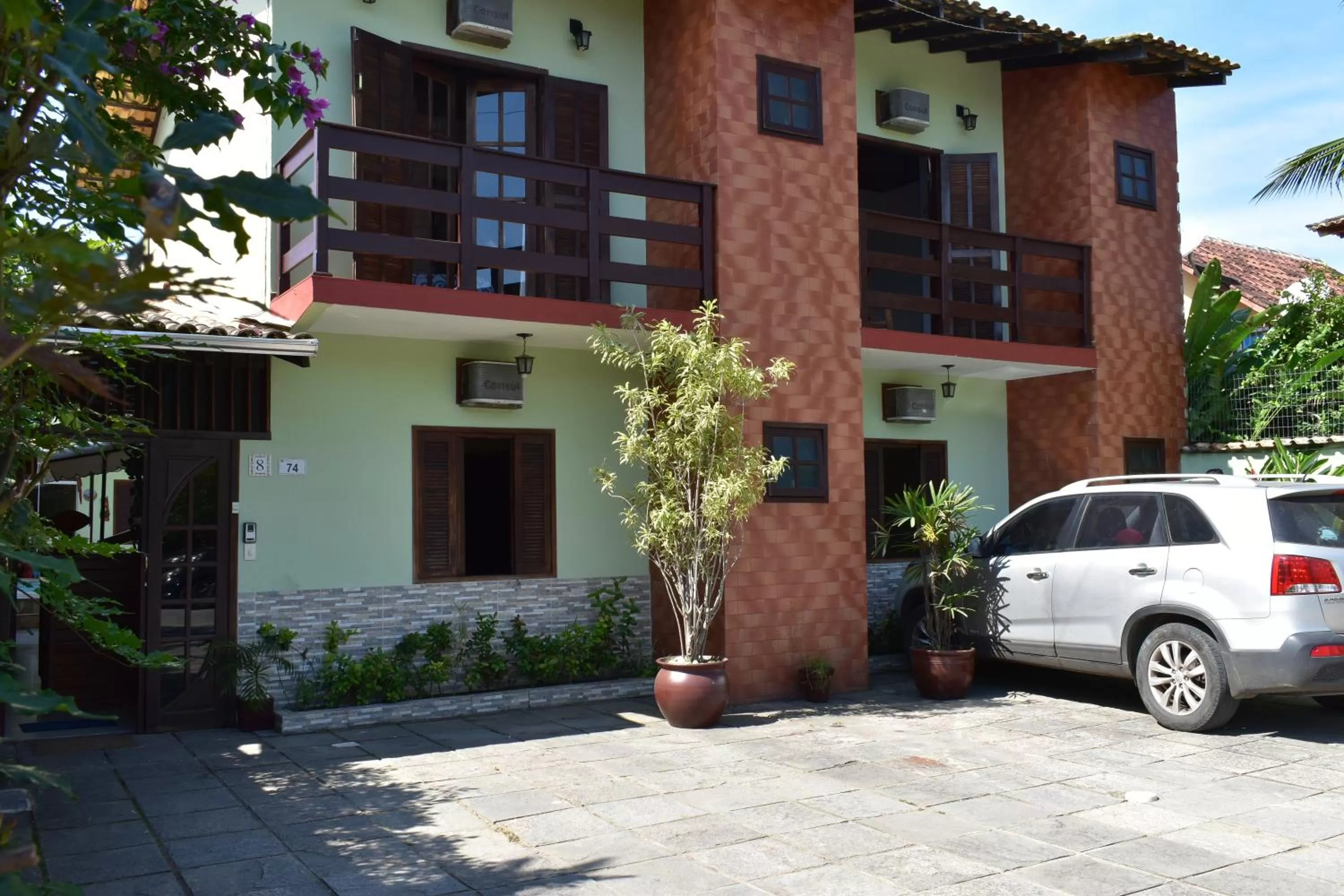 Facade/entrance in Pousada Cores Do Mar