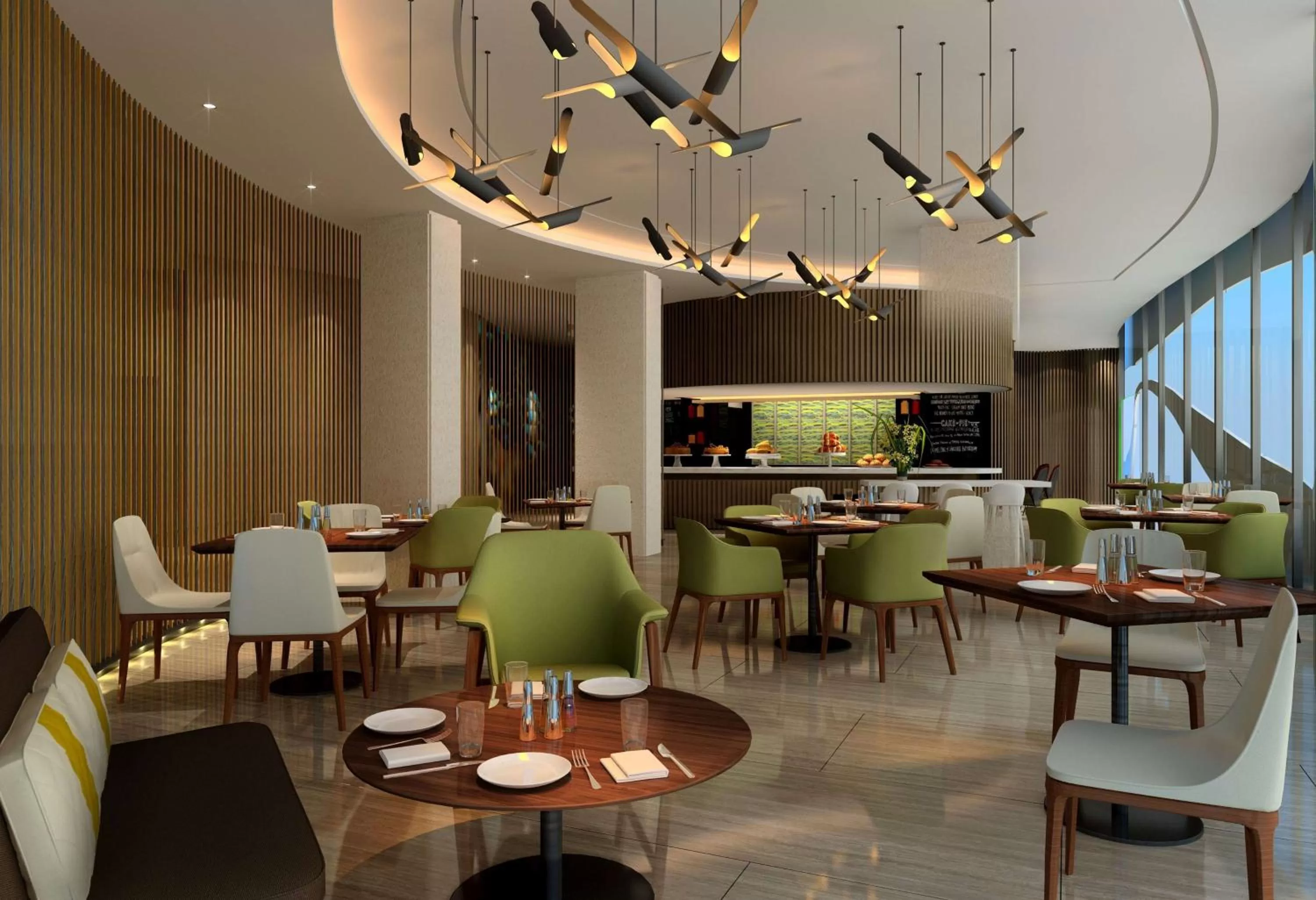 Restaurant/places to eat in DoubleTree by Hilton Ahmedabad