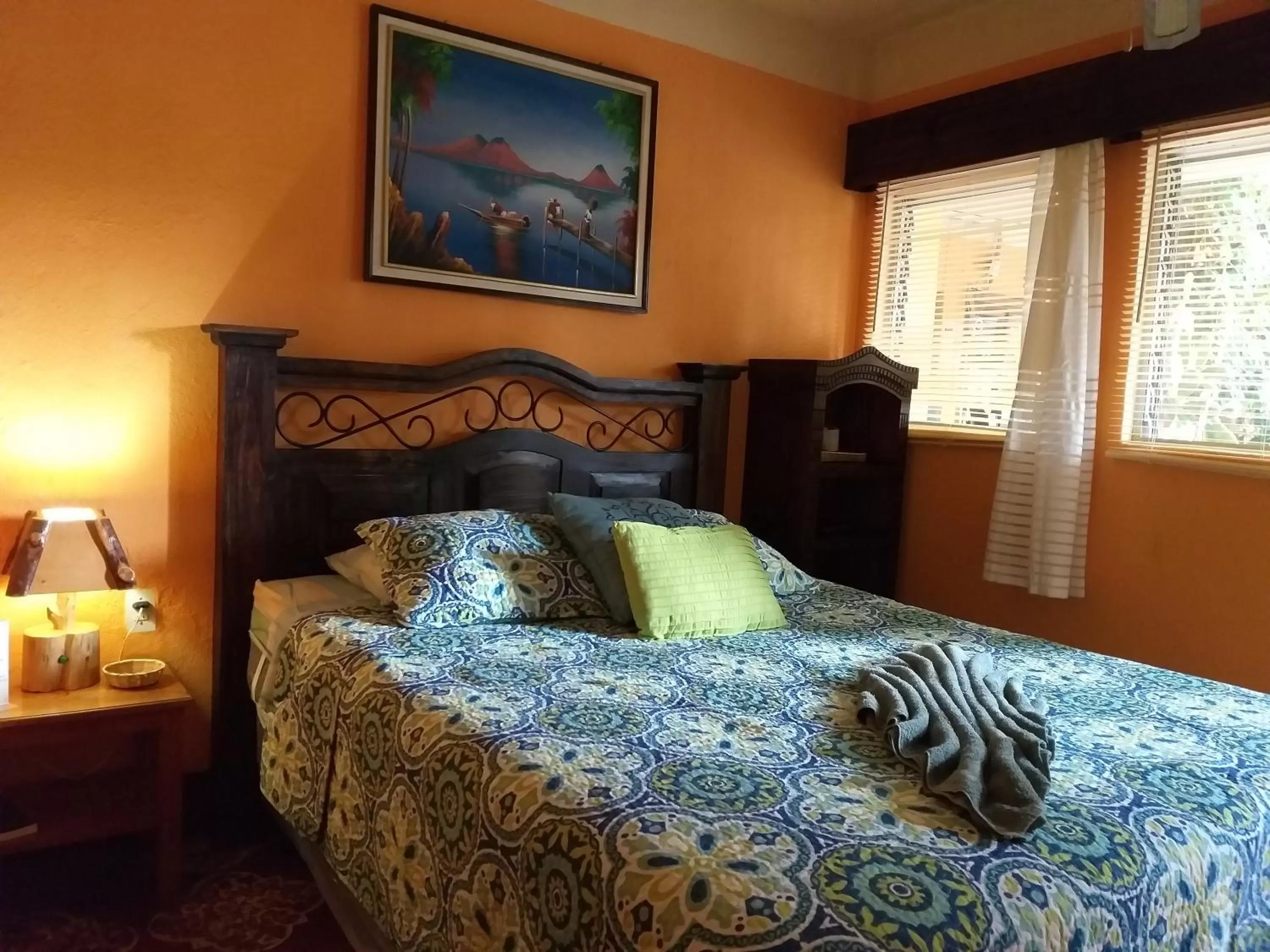 Bed in Hospedaje El Viajero