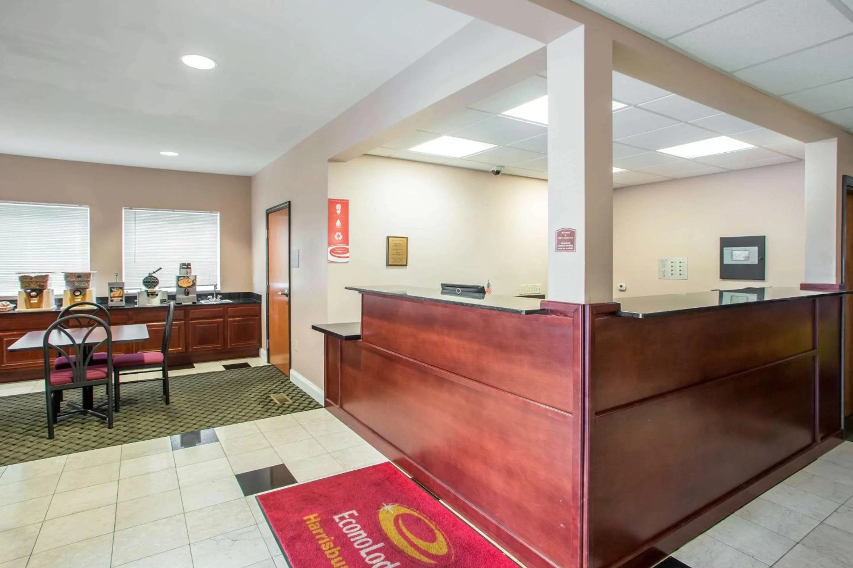 Lobby or reception in Econo Lodge Harrisburg - Hershey
