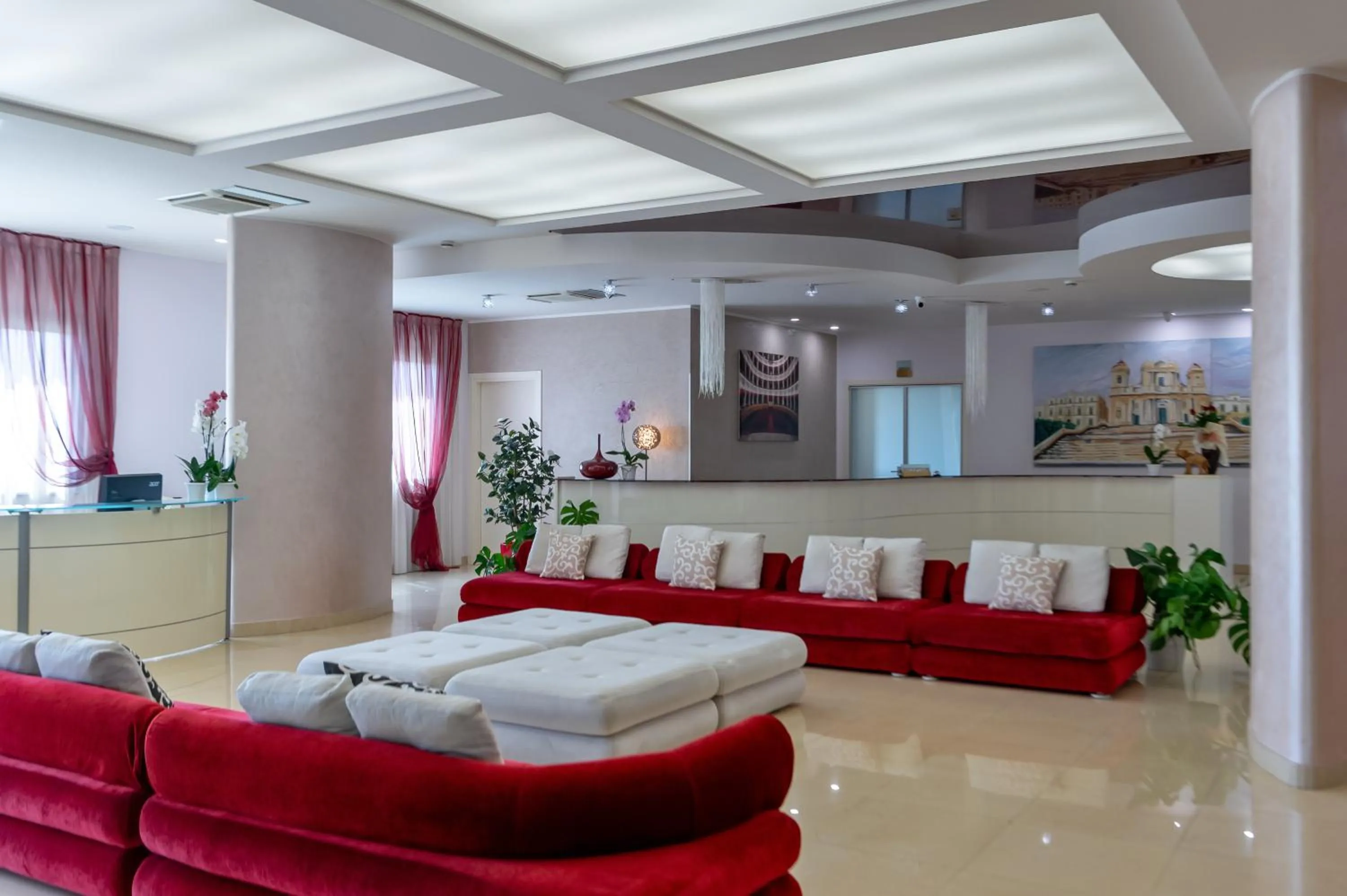 Lobby or reception in Grand Hotel Sofia