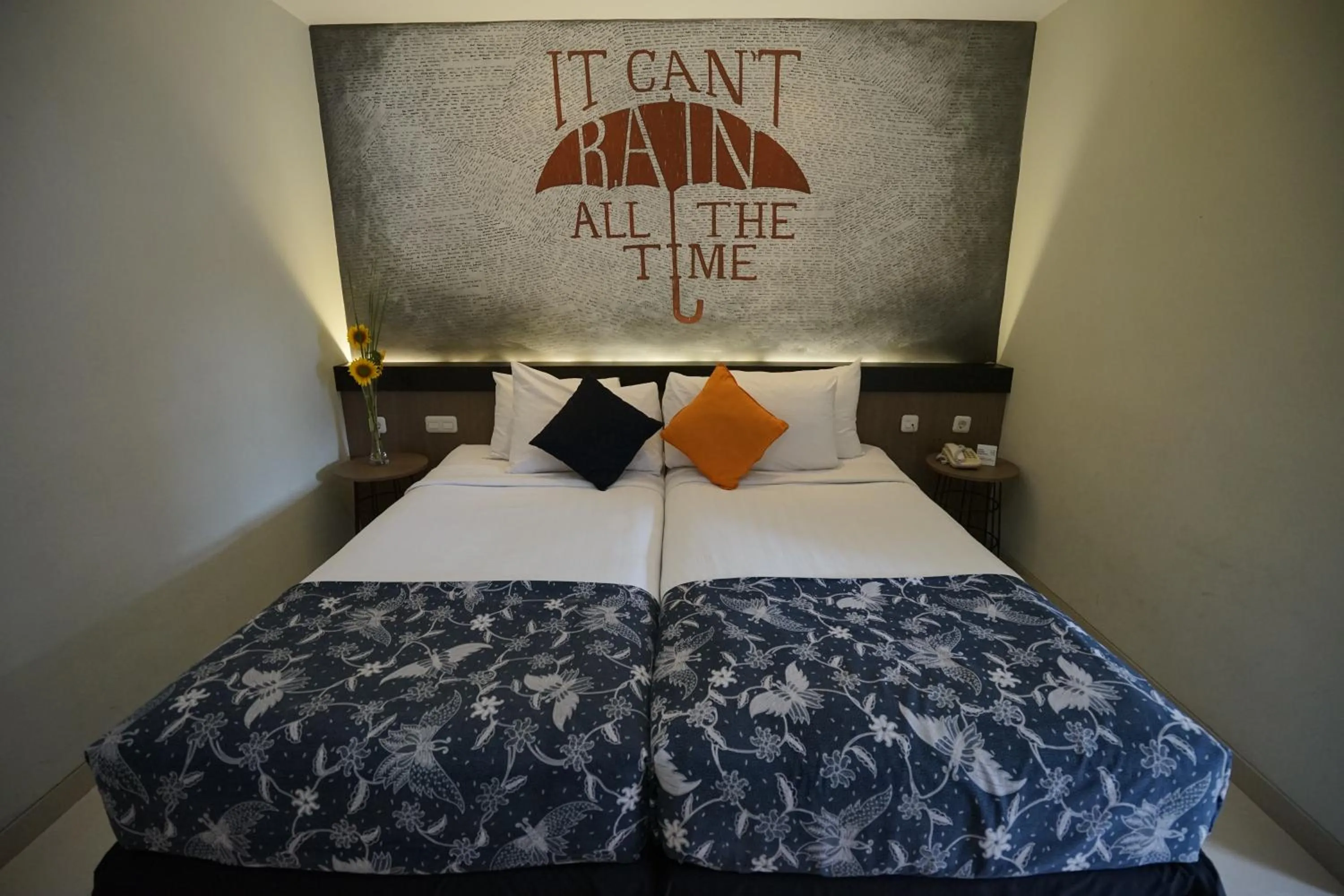 Bedroom, Bed in Hotel Sriti Magelang