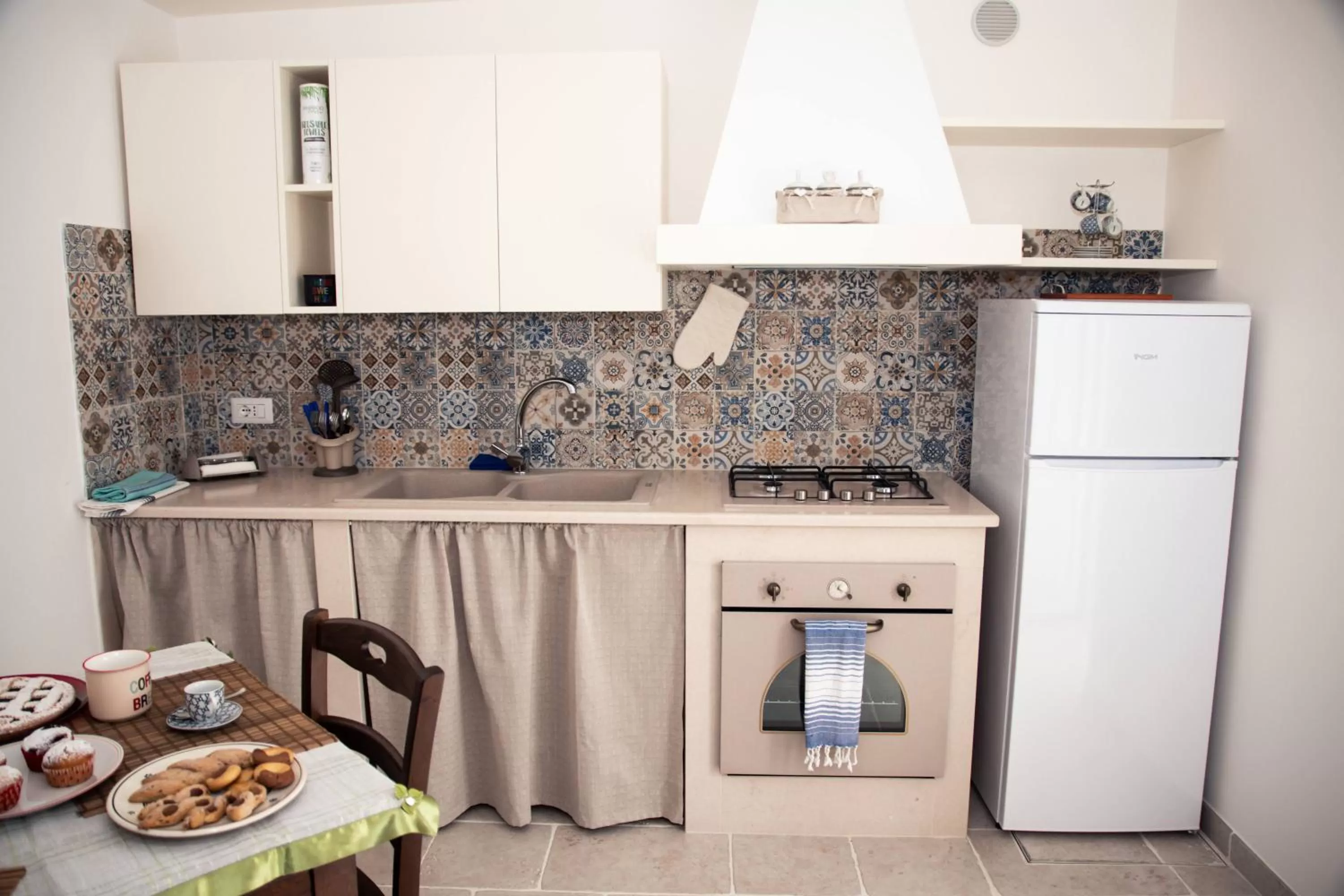 Kitchen or kitchenette in Trulli Donna Isabella