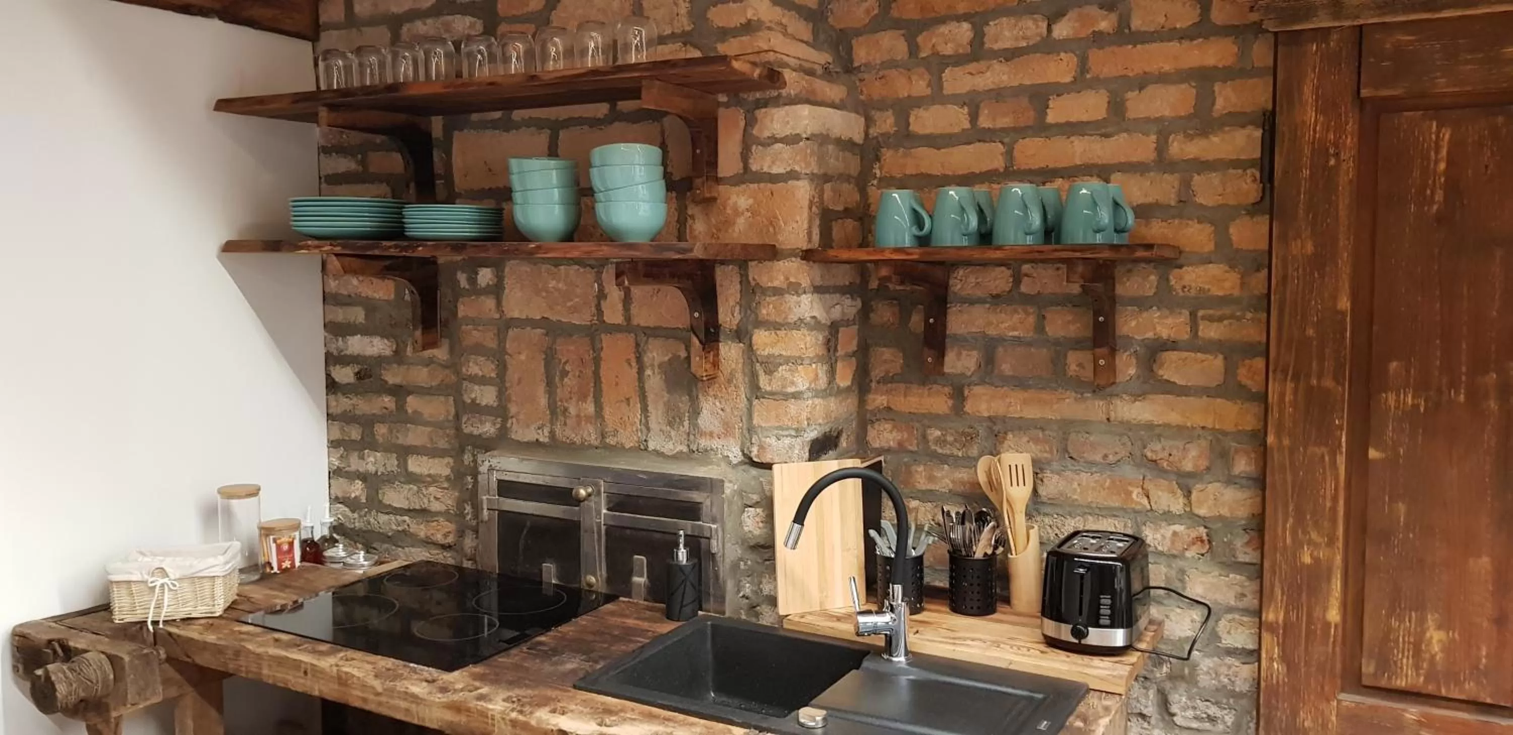 Kitchen/Kitchenette in Hiša stare mame